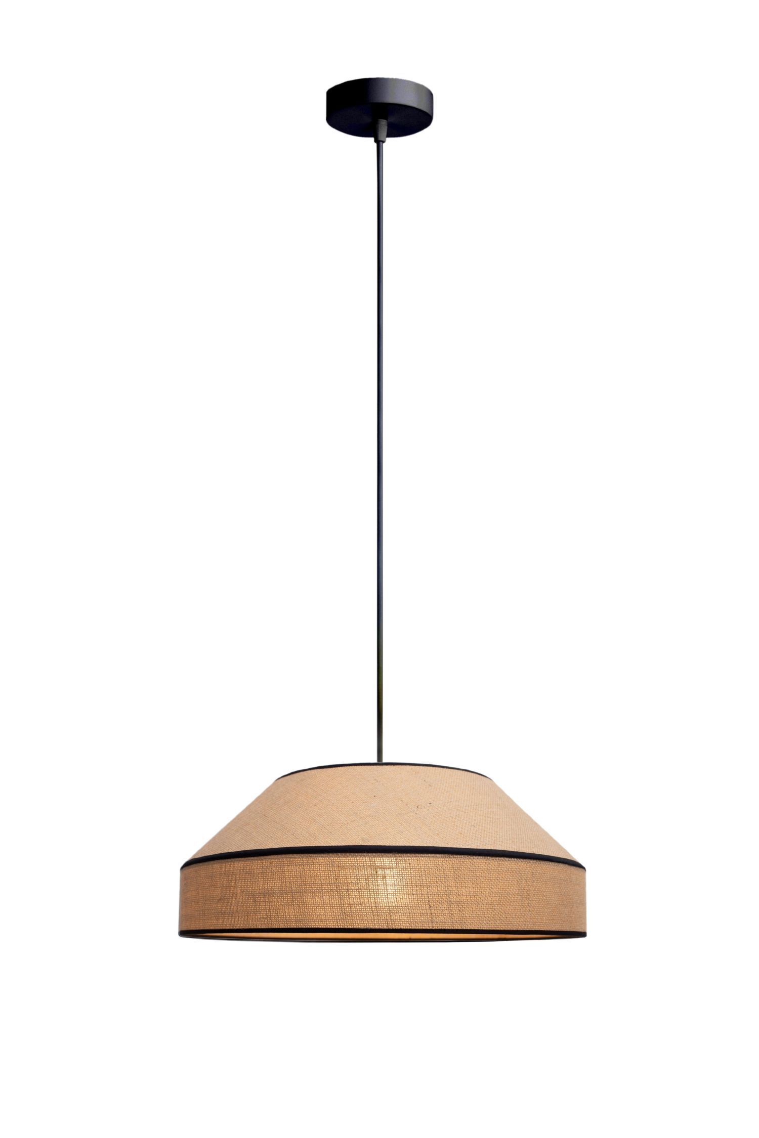Blendarme Suspension Jute Naturel E27 Ø45 cm confortable