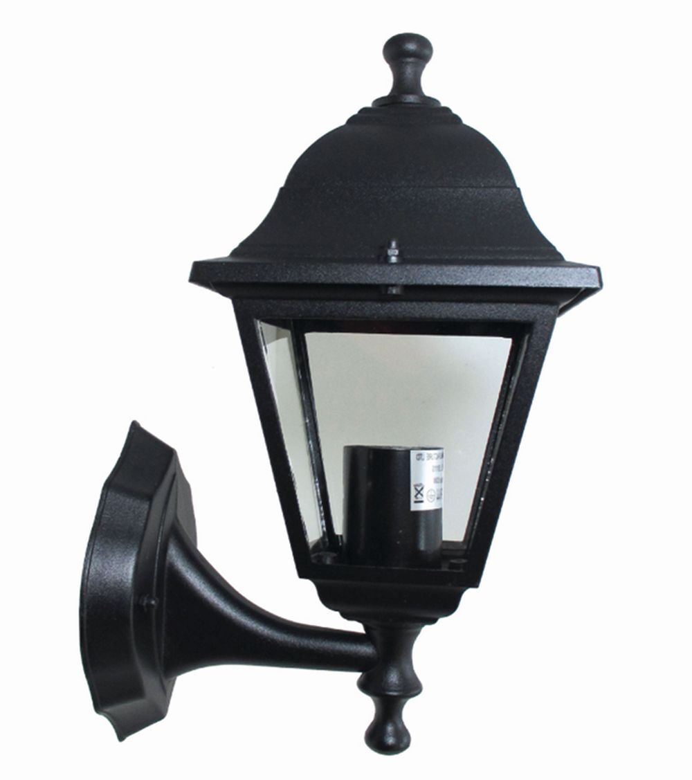 Applique murale rustique Extérieur Noir E27 IP44 Jardin Maison