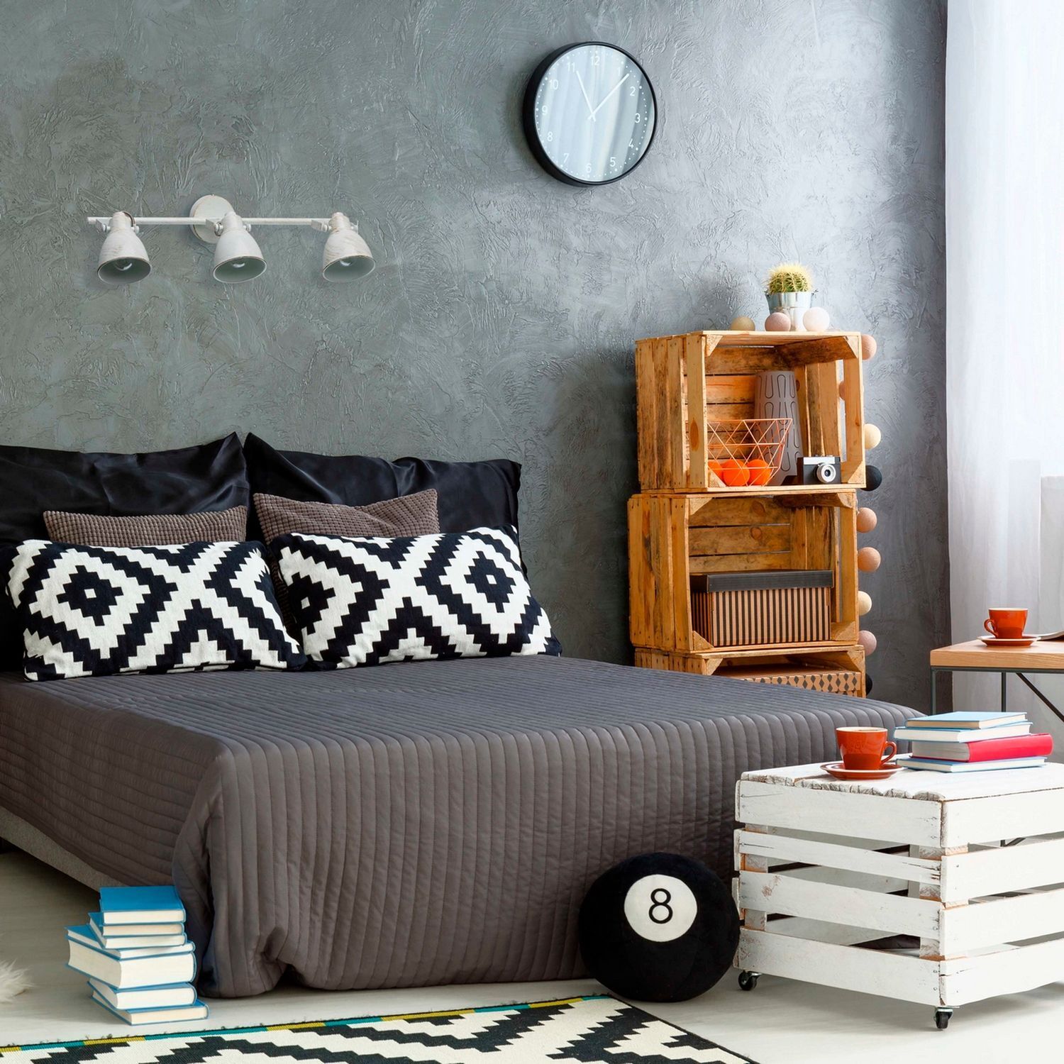 Moebel, Inneneinrichtung, Bett, Innenarchitektur, Schlafzimmer