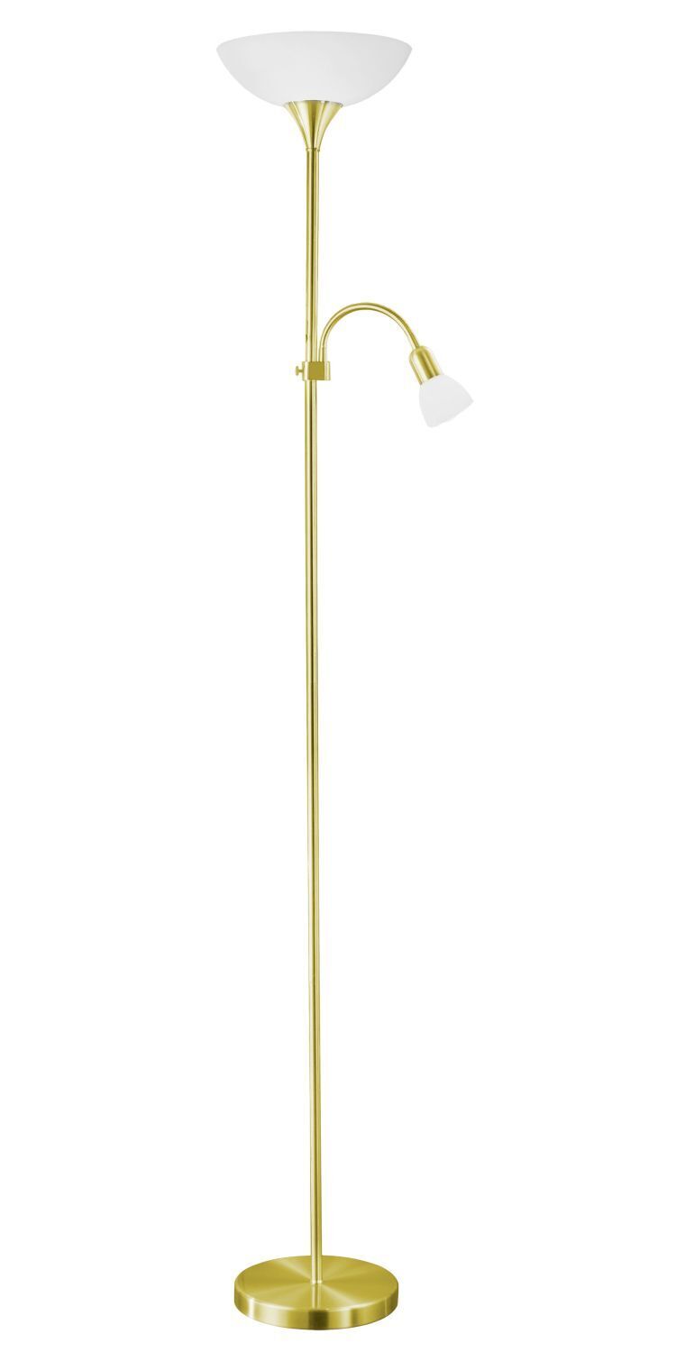 Noble lampe sur pied Up 2 laiton mat Ø27,5cm