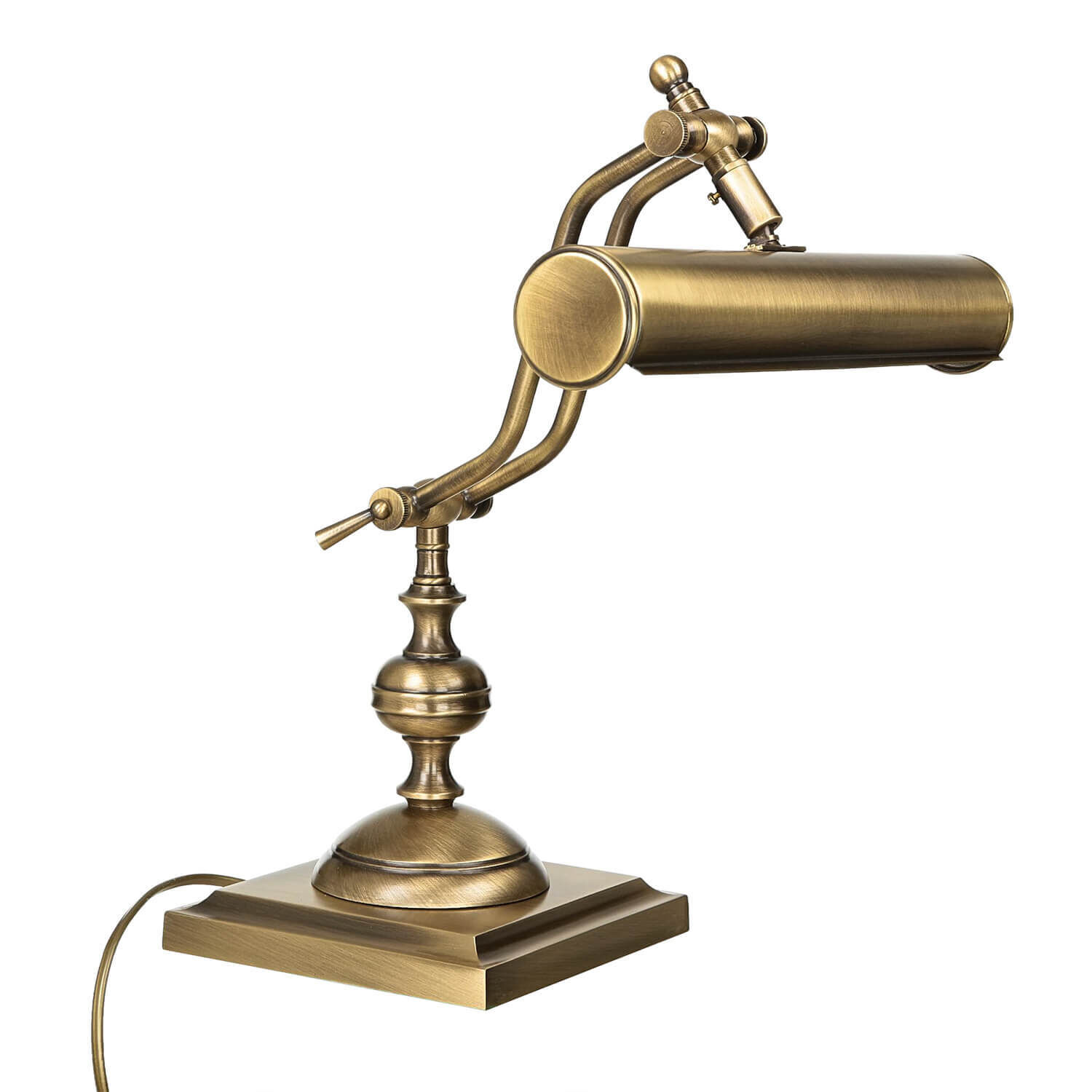 Bronze, Lampe, Rauchrohr