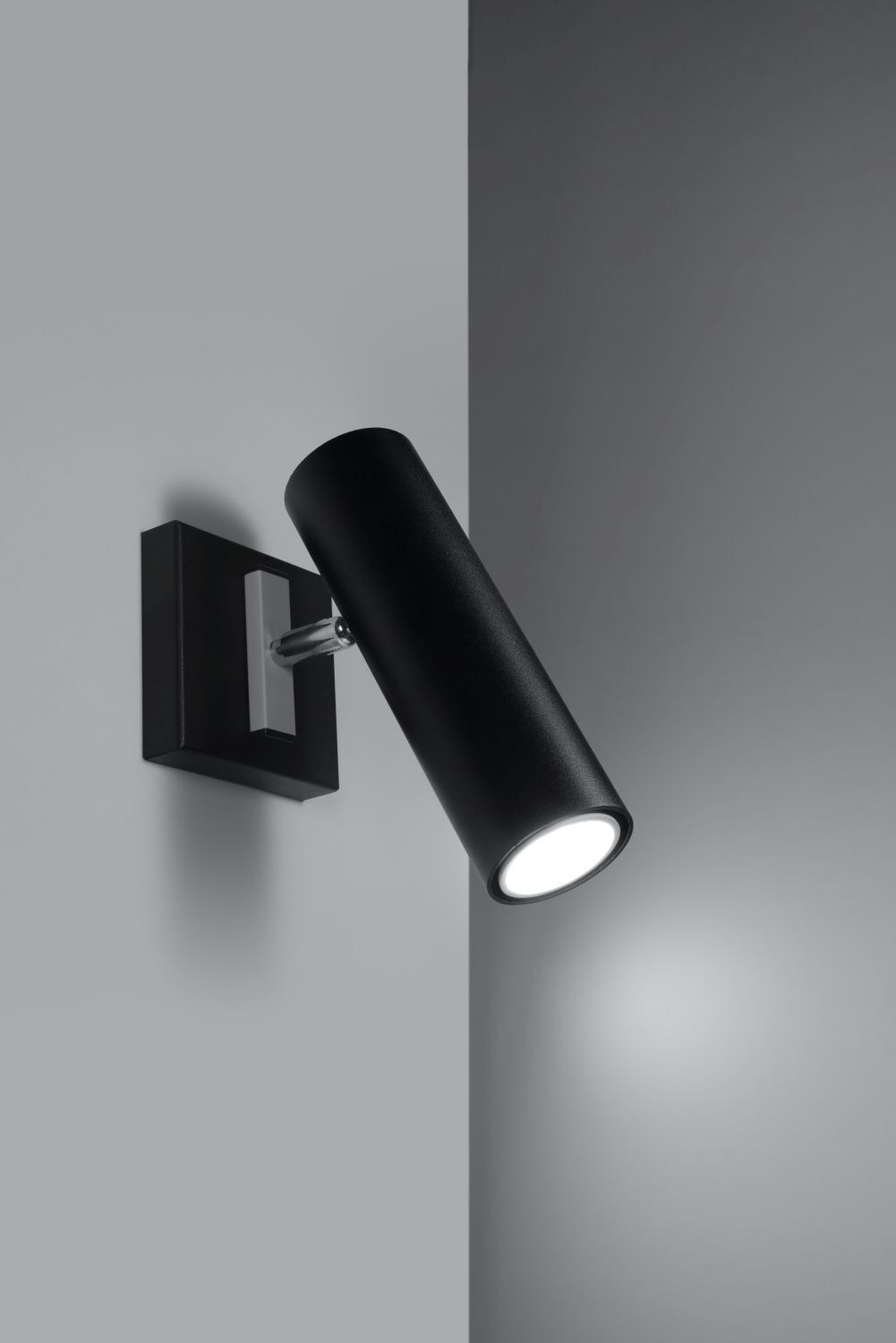 Spot Lampe Noir Métal pratique GU10 orientable