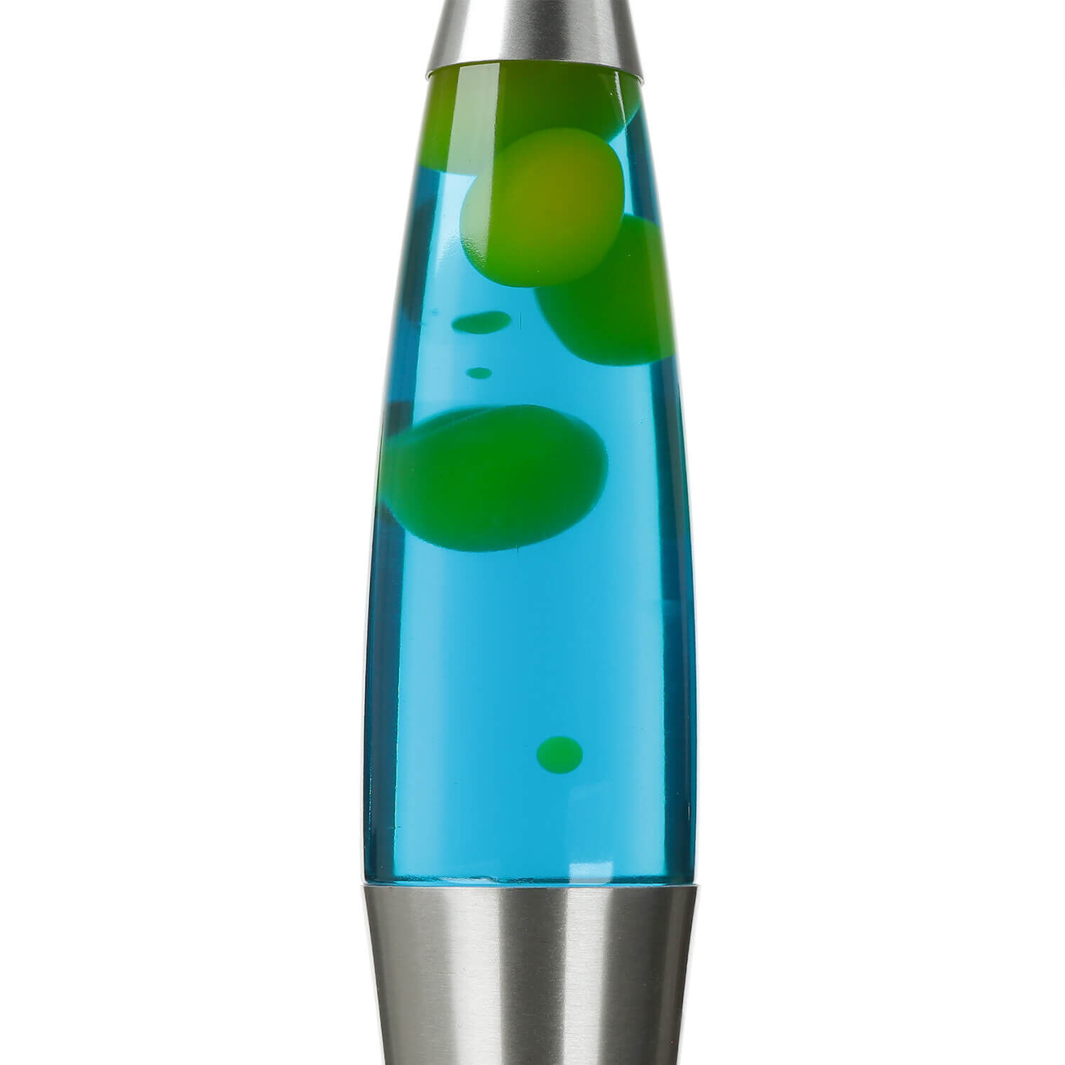 Frische Lavalampe Blau Gelb Retro Design JENNY Flasche