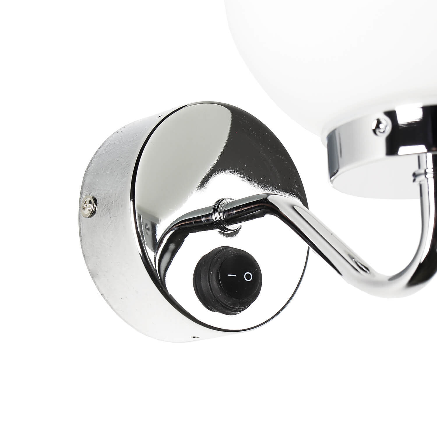 Luminaire de salle de bain Togo en argent Drinnen