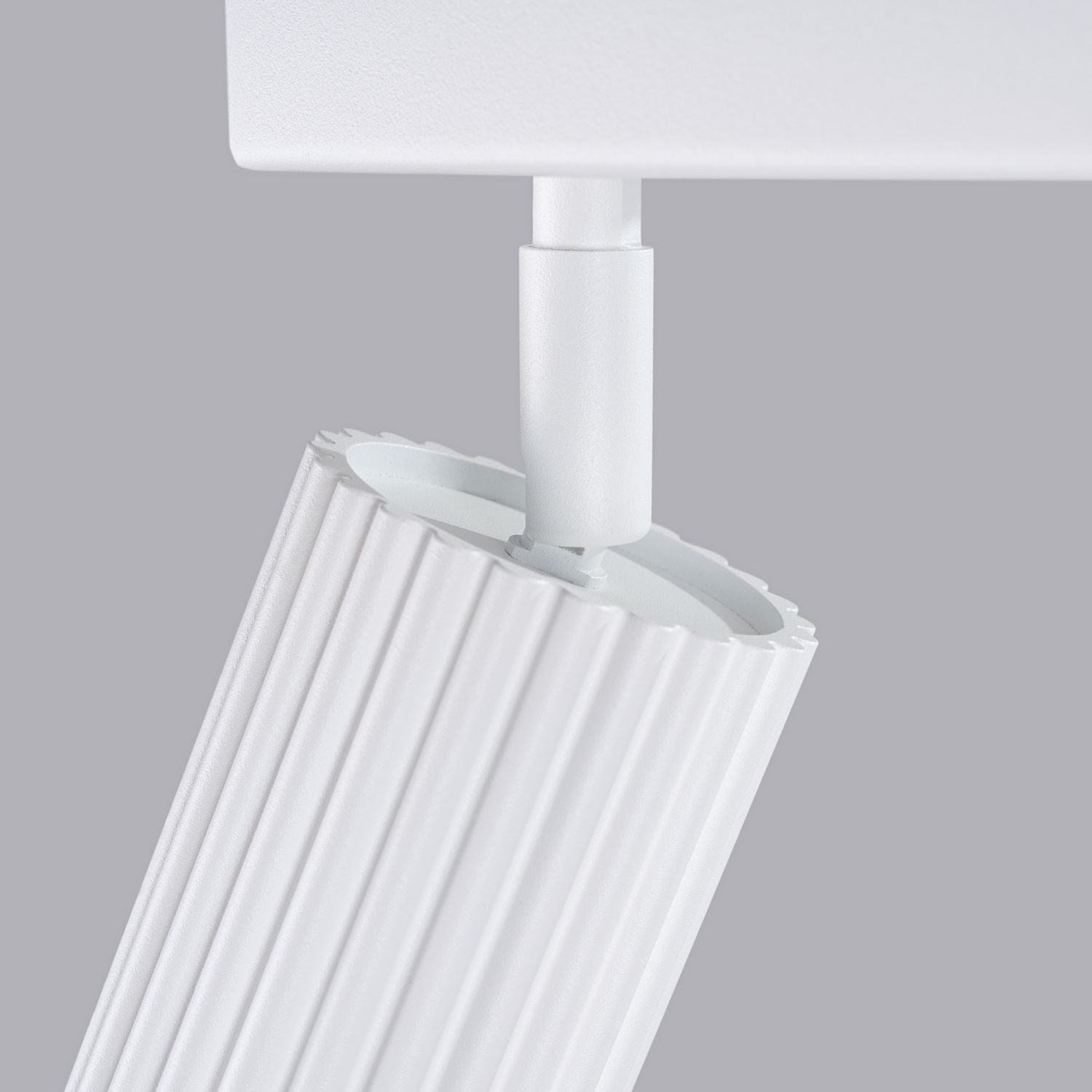 Spot de plafond blanc GU10 à 2 flammes L : 30 cm petit Moderne