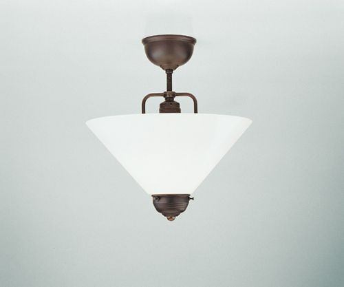 deckenleuchte-deckenlampe-rustikal-deckenleuchte-glas-d50-1x-e27-bis-100w-antik-weiss-fuer-wohnzimmer-kueche-arbeitszimmer-le124597-01 deckenlampe, pendelleuchte, eisen, weiß, glas