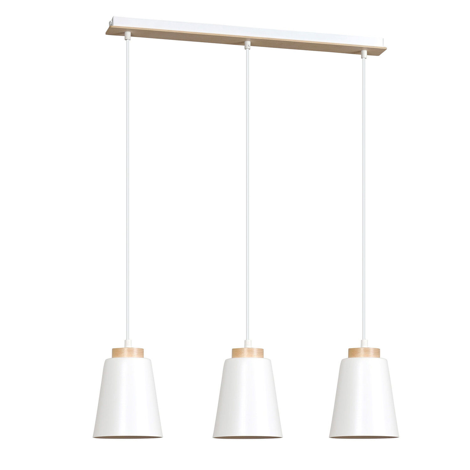 Suspension blanche Nordic Design ROGER