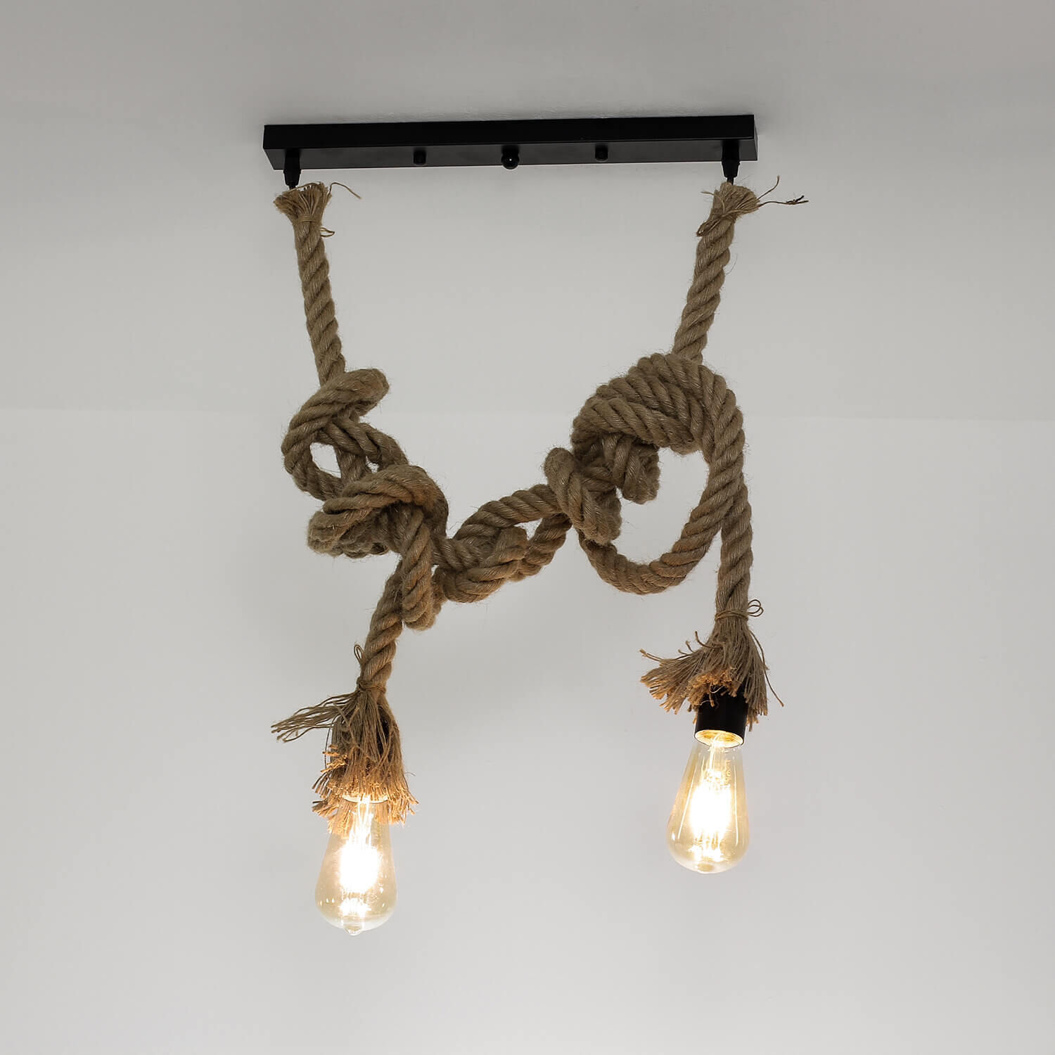 Suspension Noir Or Ø35cm Métal Salle à manger