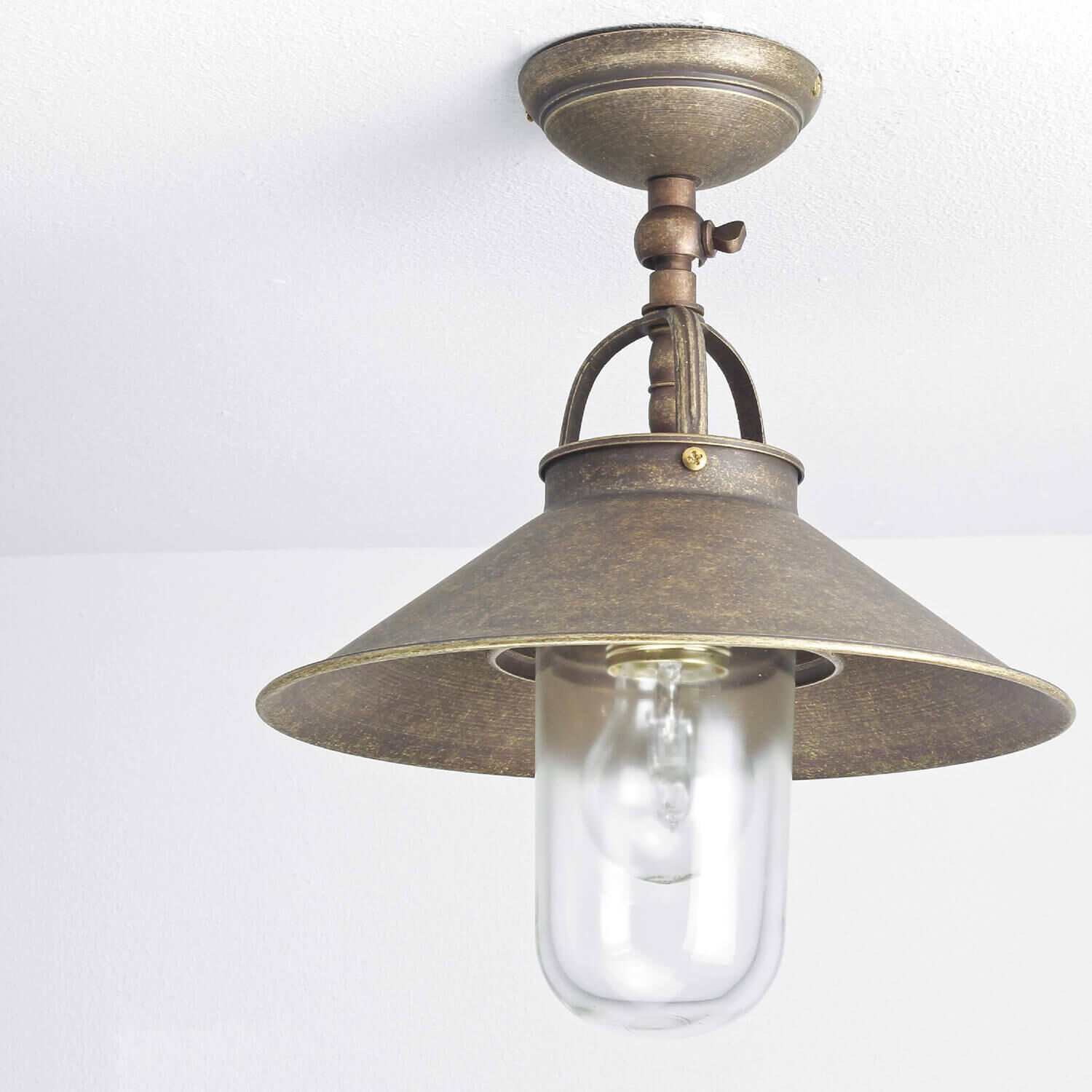 Leuchte, Deckenleuchte, Bronze, Lampe