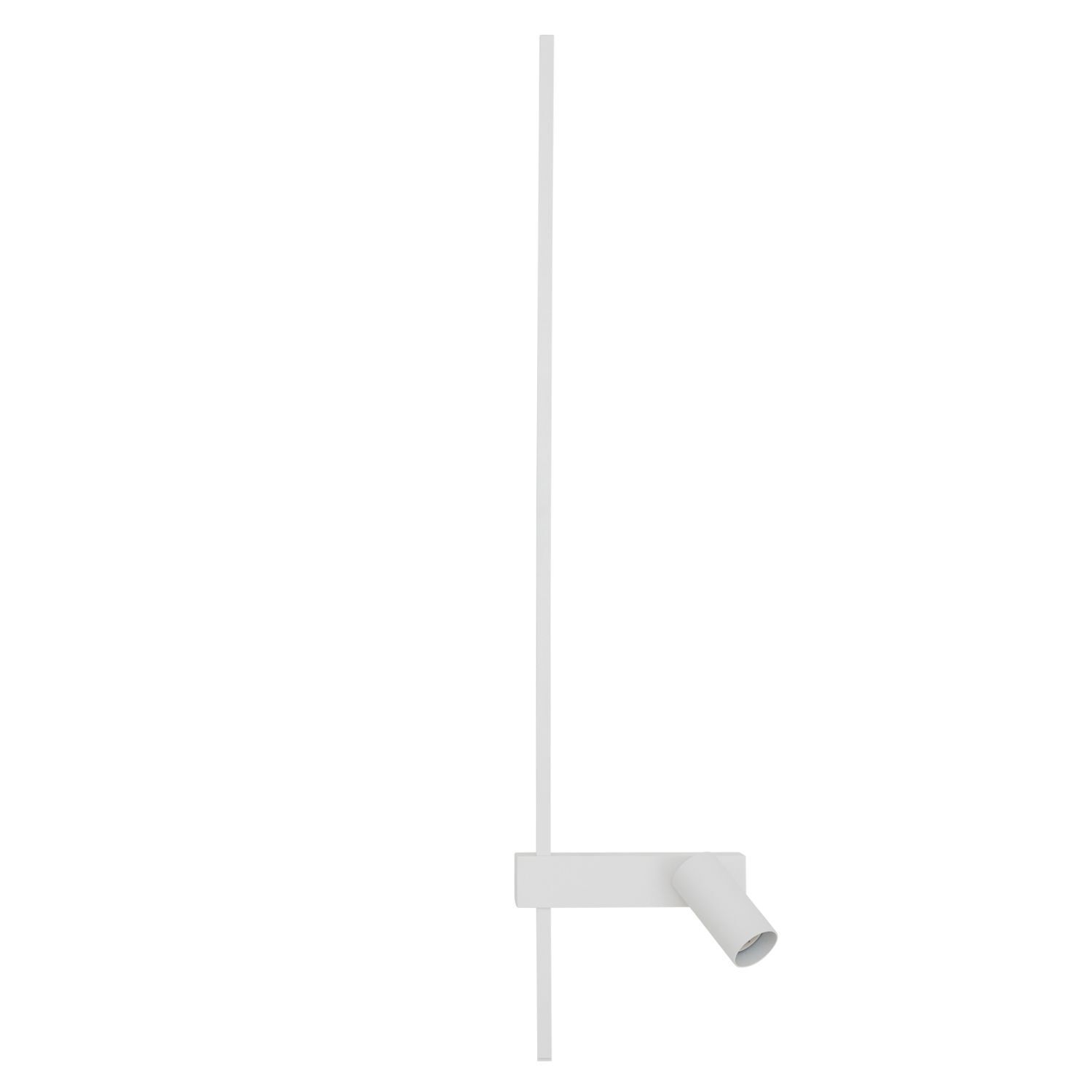 Applique LED Blanc Aluminium GU10 H:80 cm indirect