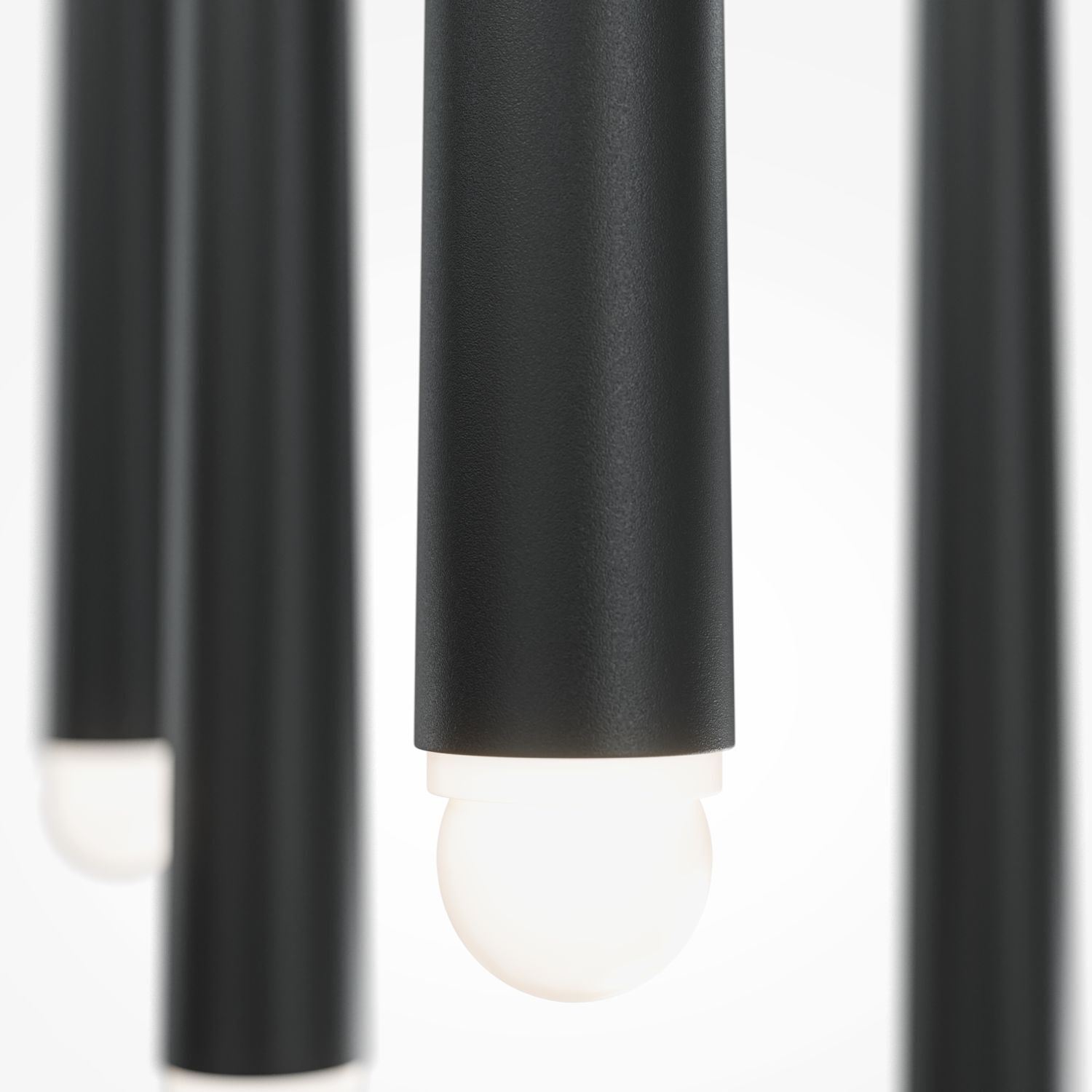 Lampe LED à suspendre Aluminium L : 32 cm H : max. 369,3 cm ronde