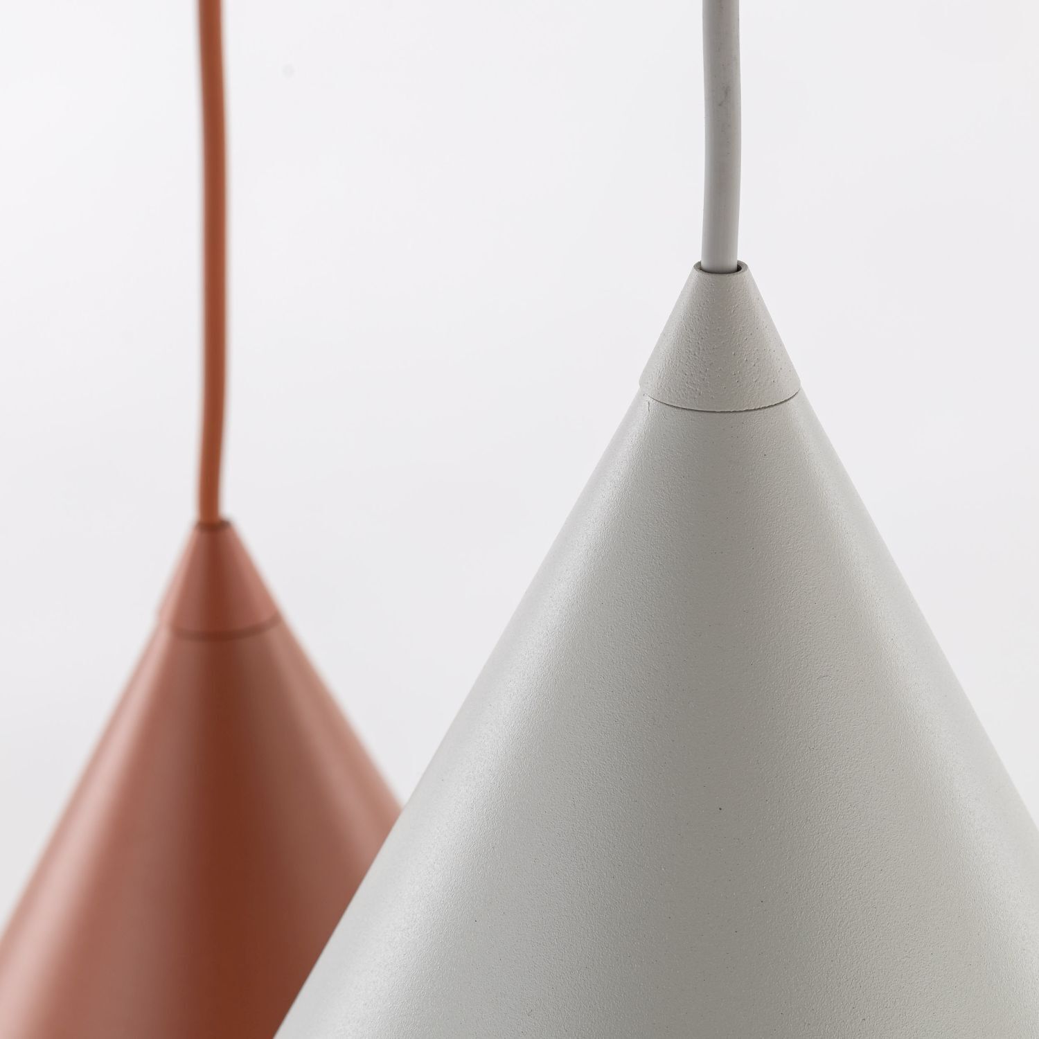 Suspension 3 flammes métal rétro E27 orientable CODY Lampe, Lampenschirm, Kegel