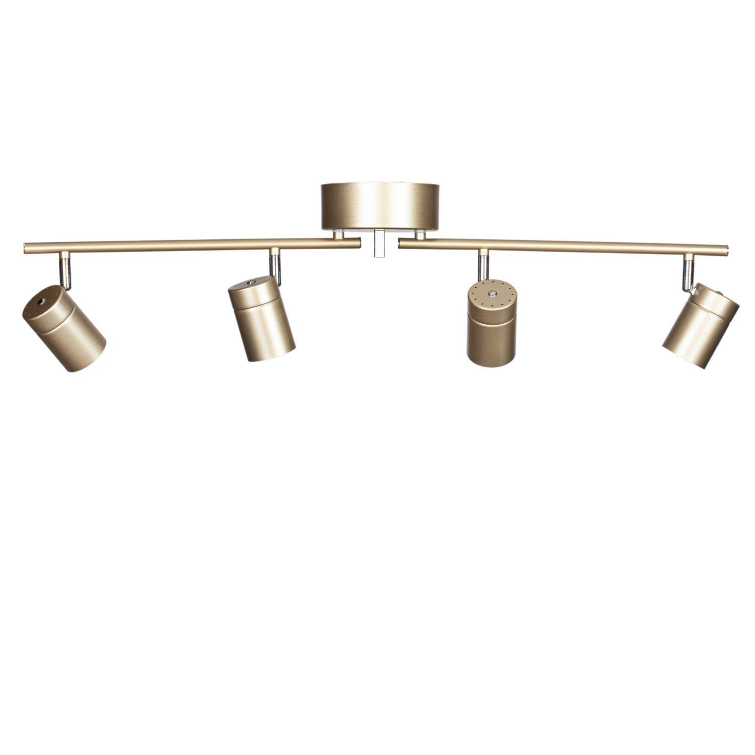Spot de plafond GU10 4 flammes allongé 83 cm en or Beleuchtung
