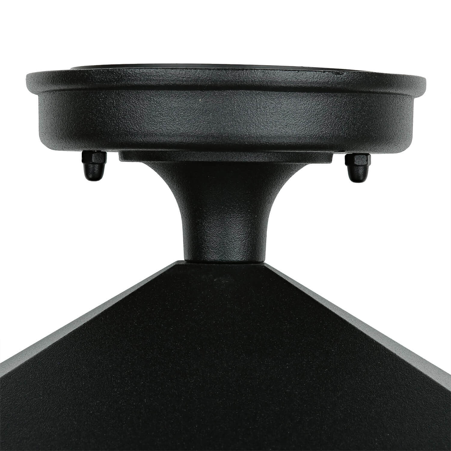 aussen-deckenleuchte-outdoor-deckenlampe-balkon-terrasse-hauseingang-laterne-schwarz-rustikal-vintage-5 speaker mount, car mount, sturdy base, black, metallic