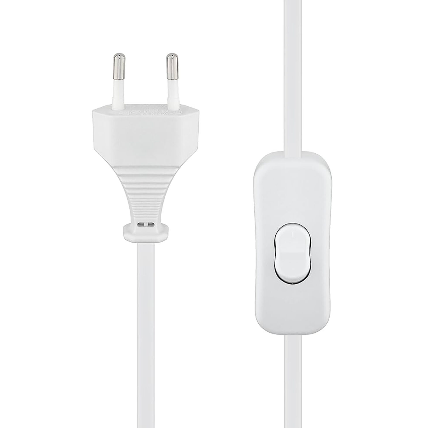 Noble lampe de table en bois Abat-jour en tissu gris 31cm Ø17cm Adapter, Elektronik, Stecker