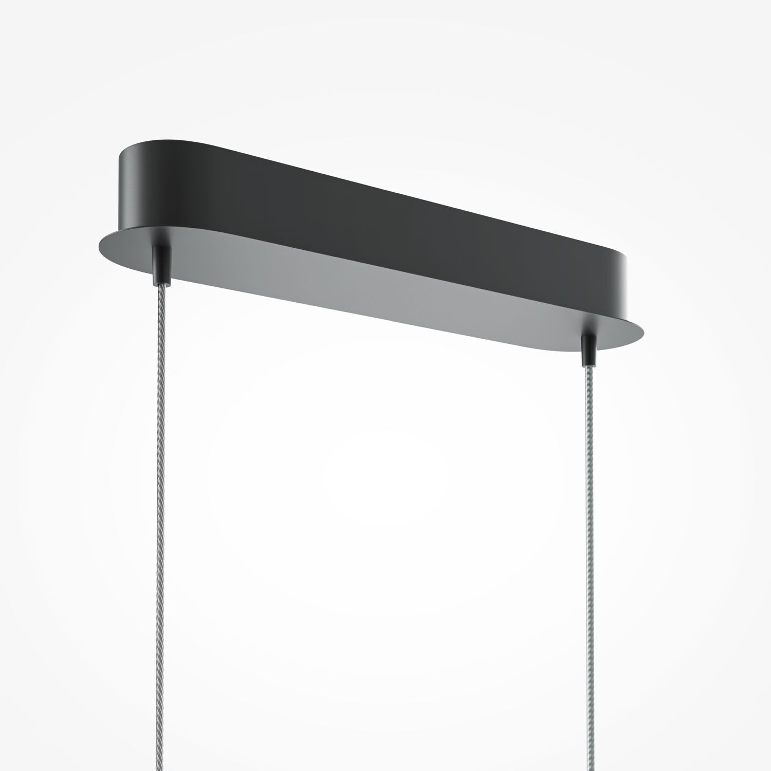 Suspension LED métal H : max. 305,7 cm noir 800 lm