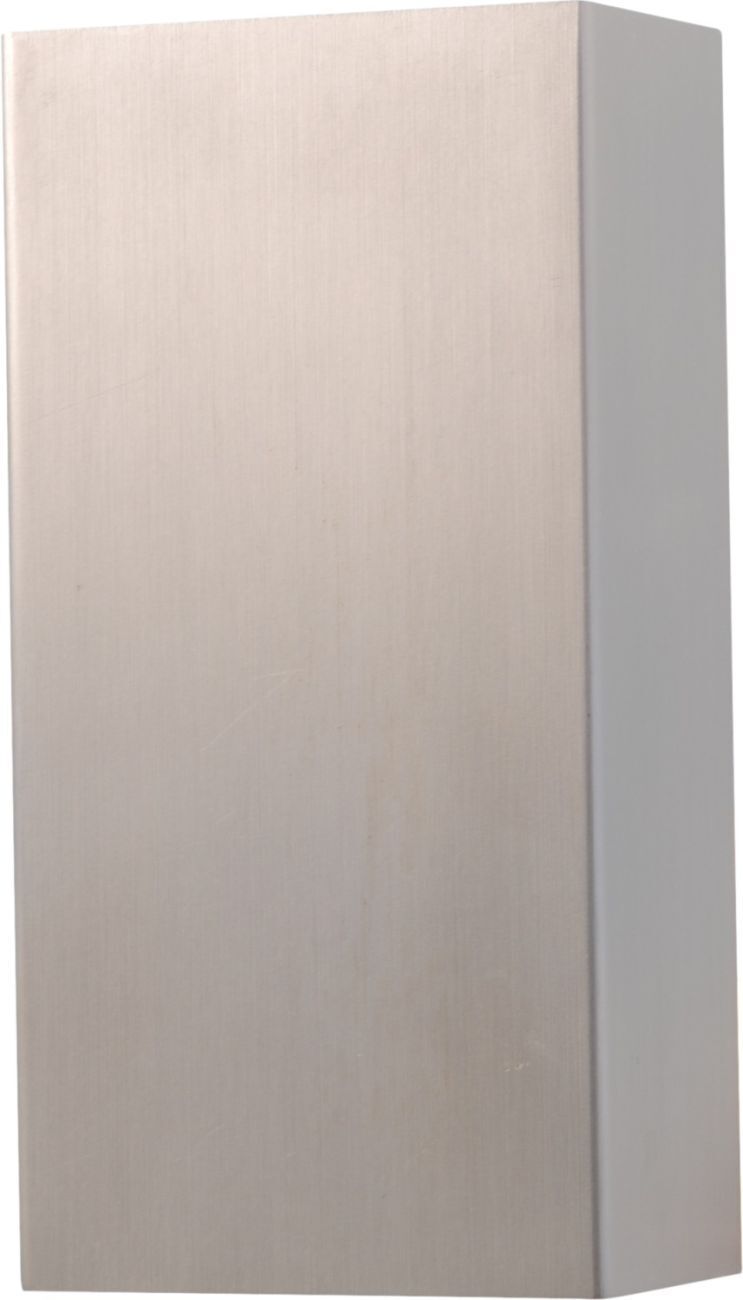 Applique murale METALLICO en nickel mat 2flmg
