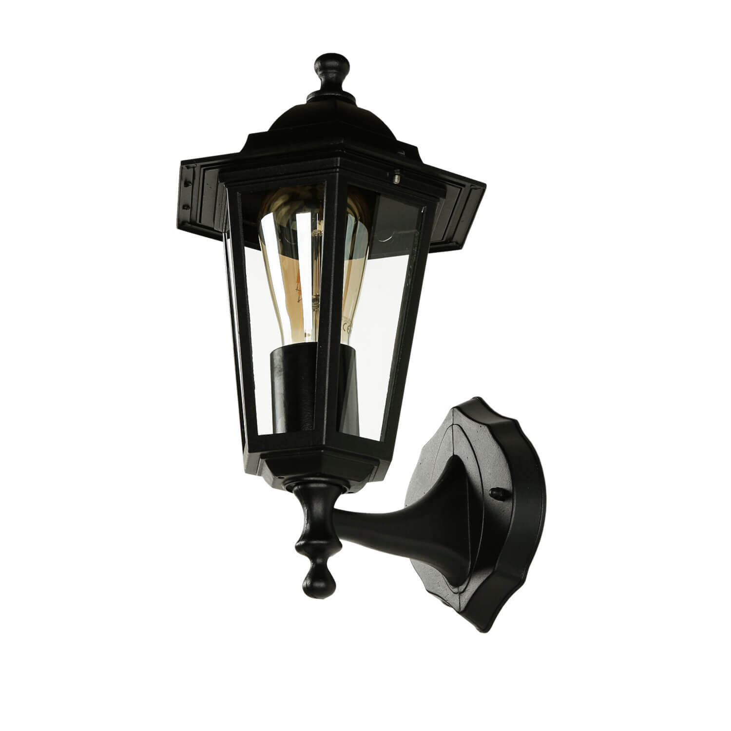 Lanternes rustiques Applique extérieure PARIS Noir Lampe, Leuchte