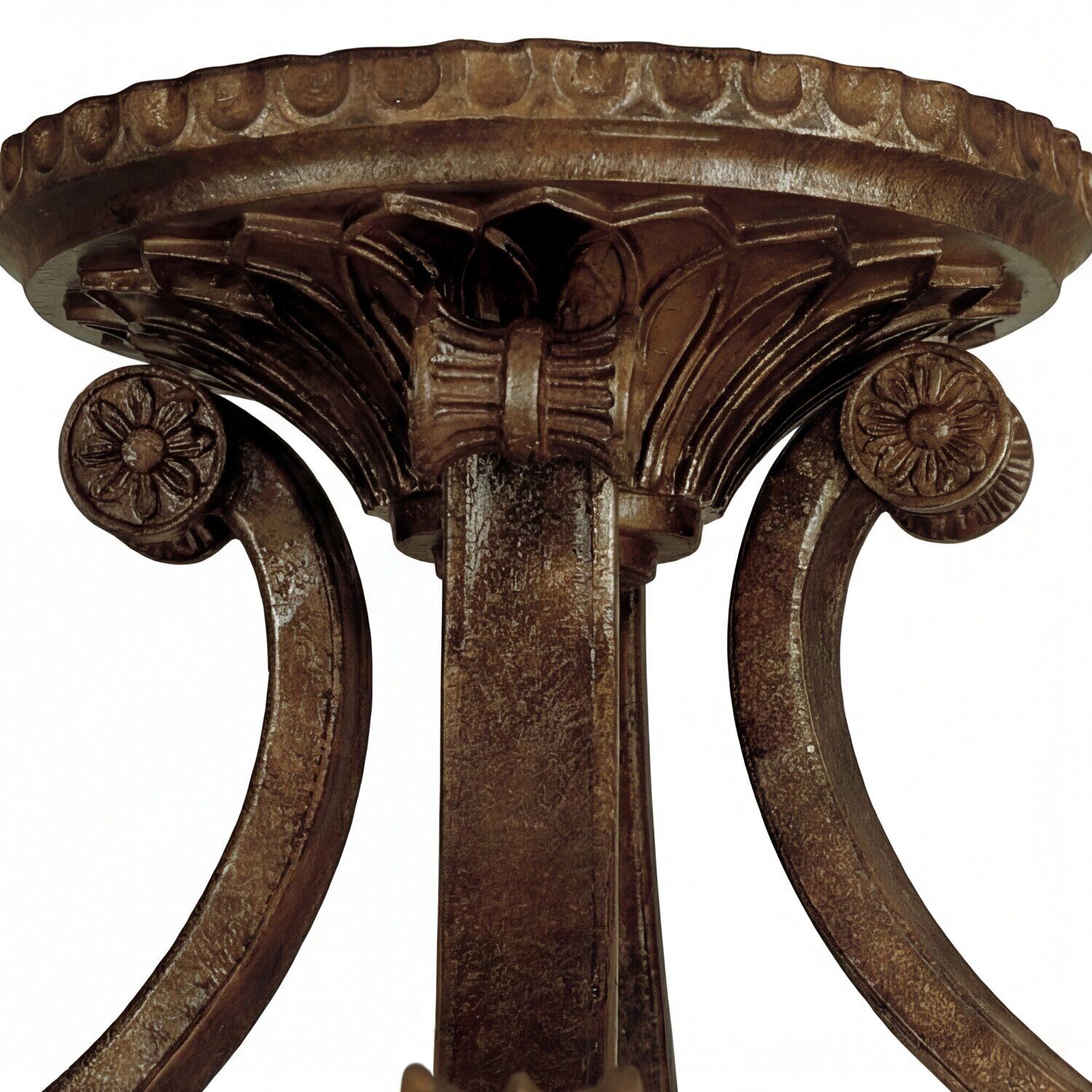 deckenleuchte_deckenlampe_sernoy_2_flammig_britisch_bronze_creme_rustikal_antik_0006 brass, tisch, pedestal, ornamentiert, blumenmuster