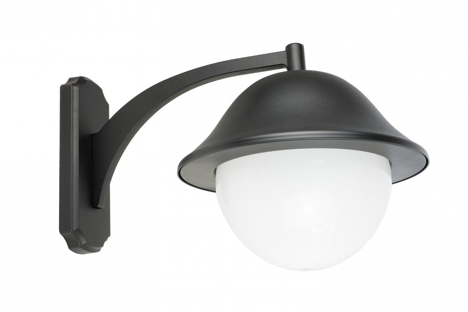 Lampe d'extérieur Noir Blanc IP43 Rustique polyvalent