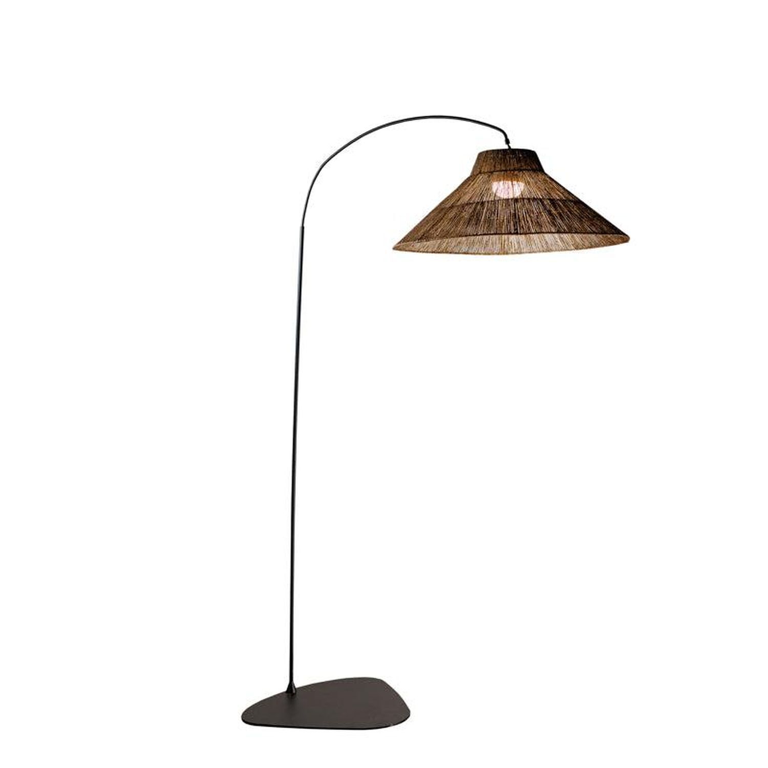 Lampe d'extérieur LED Accu 155 cm 2-en-1 IP54 Herbe de mer Métal Lampe, Lampenschirm