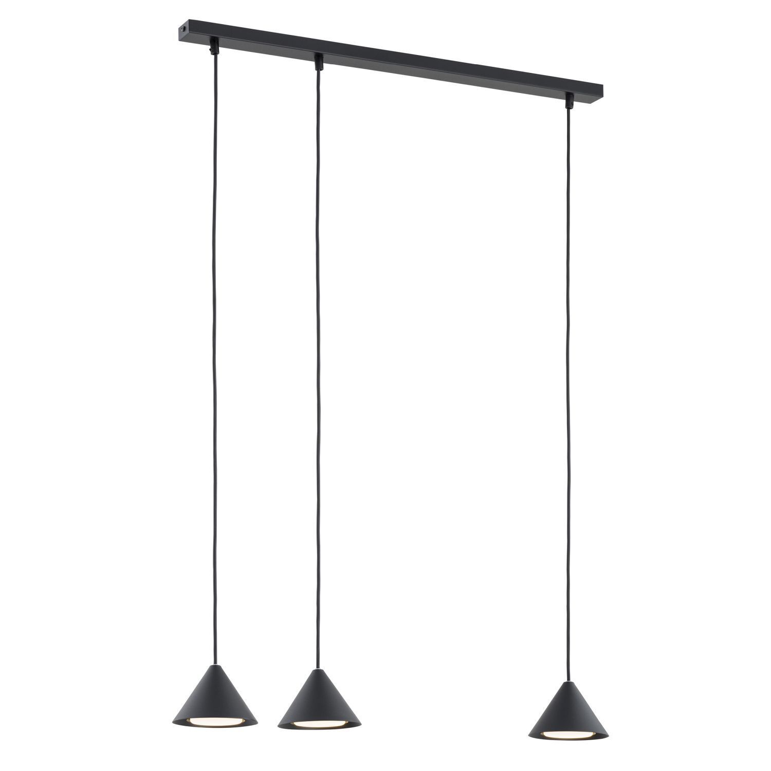 Suspension Noir L : 70 cm H : max. 100 cm réglable
