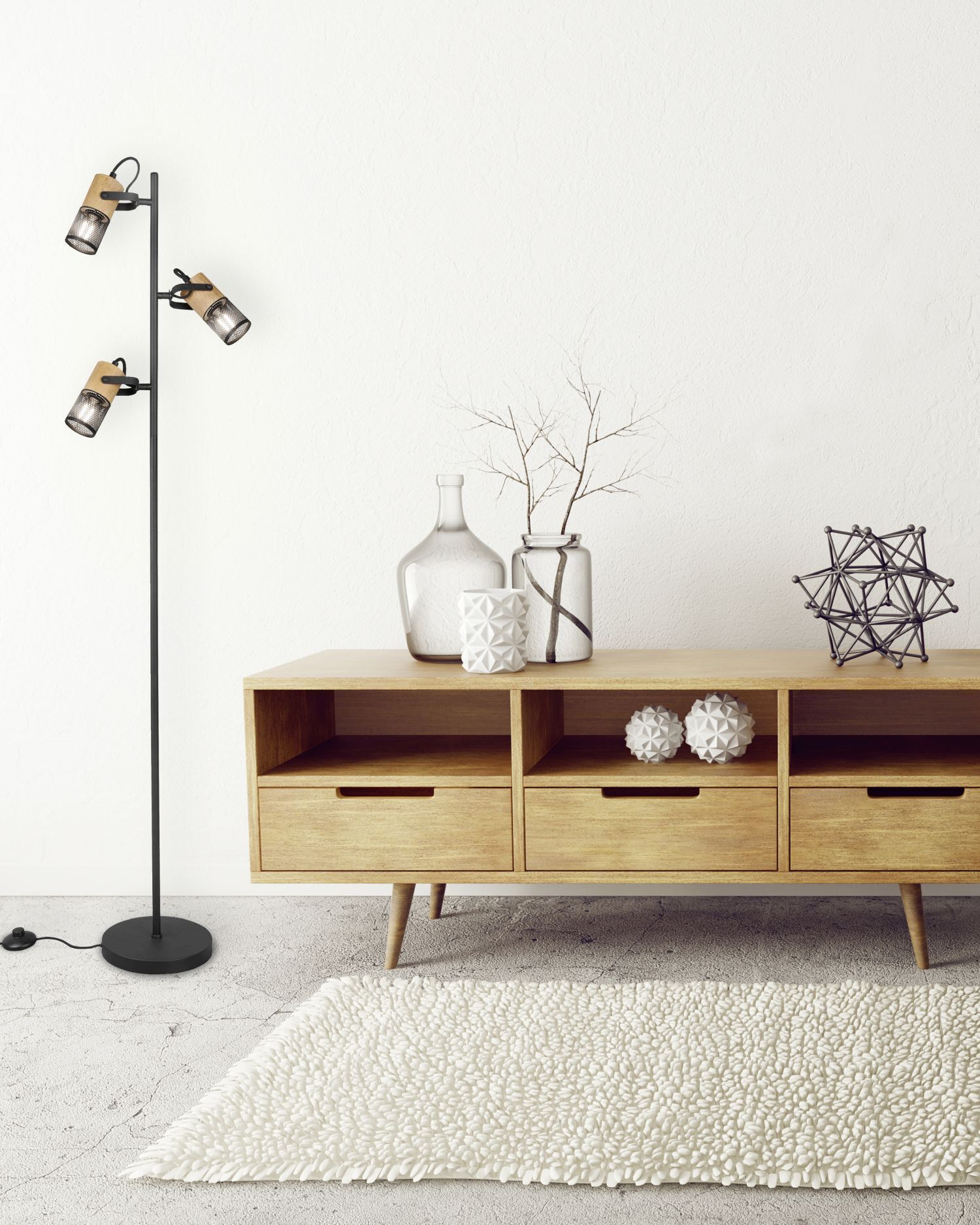 Lampe, Mobiliar, Anrichte, Dekoration für Zuhause