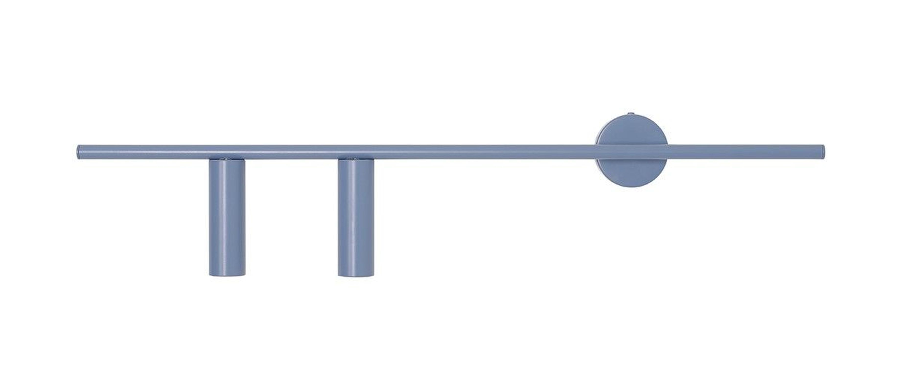 Applique bleue Métal GU10 Cylindre L:80 cm décoratif