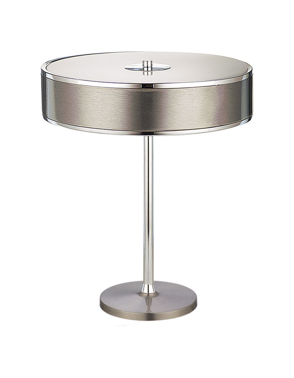 Lampe de table LORSAN en argent Ø35cm H:47cm Lampe