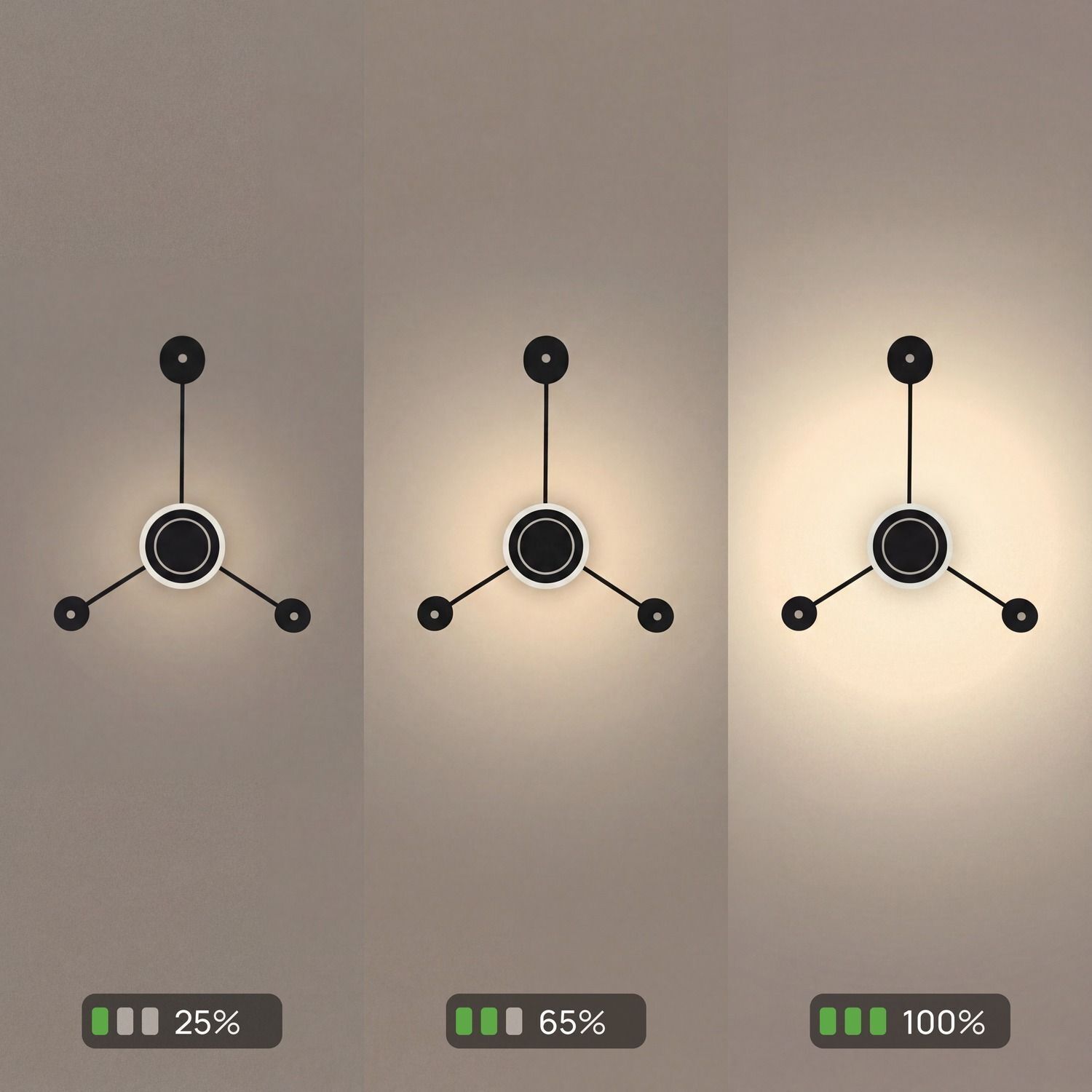 wandlampe-wohnzimmer-flur-schlafzimmer-esszimmer-innen-metall-kunststoff-modern-minimalistisch-4-flammig-dimmbar-schwarz-weiss-le127850-5 Lampe, Deckenleuchte, Pendel, schwarz weiß, Mid-Century