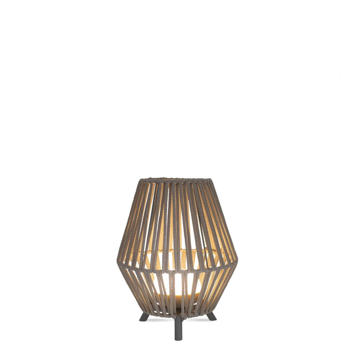 Lampe de table LED sans fil Batterie IP54 Variateur Télécommande 32,5cm