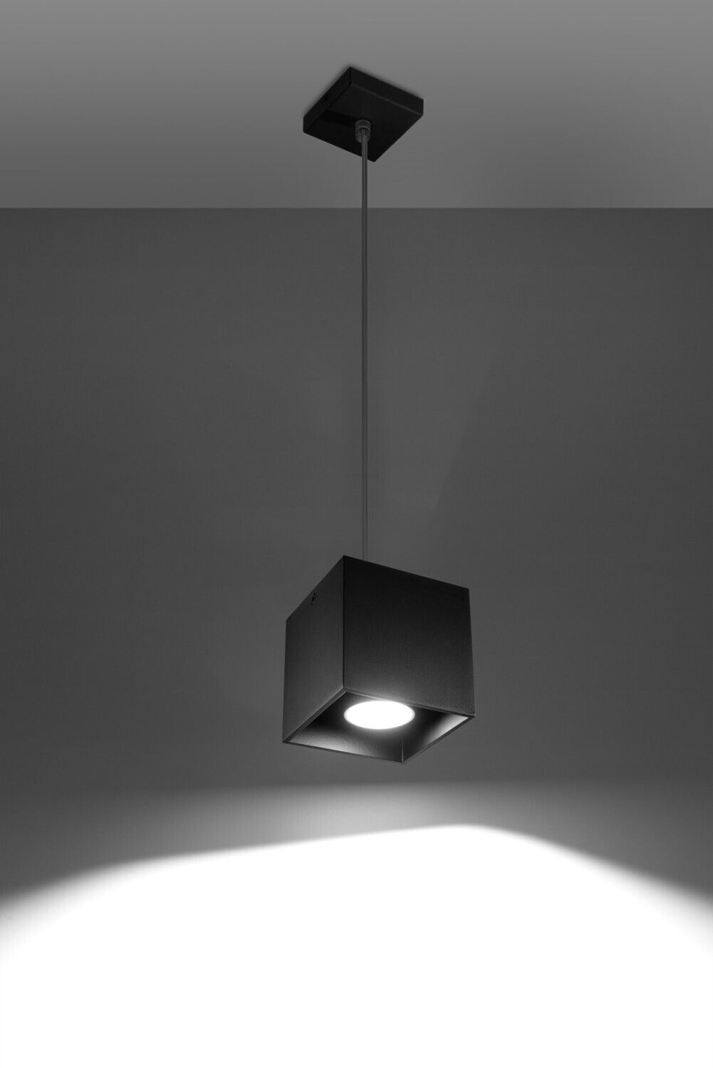 Suspension GEO en noir