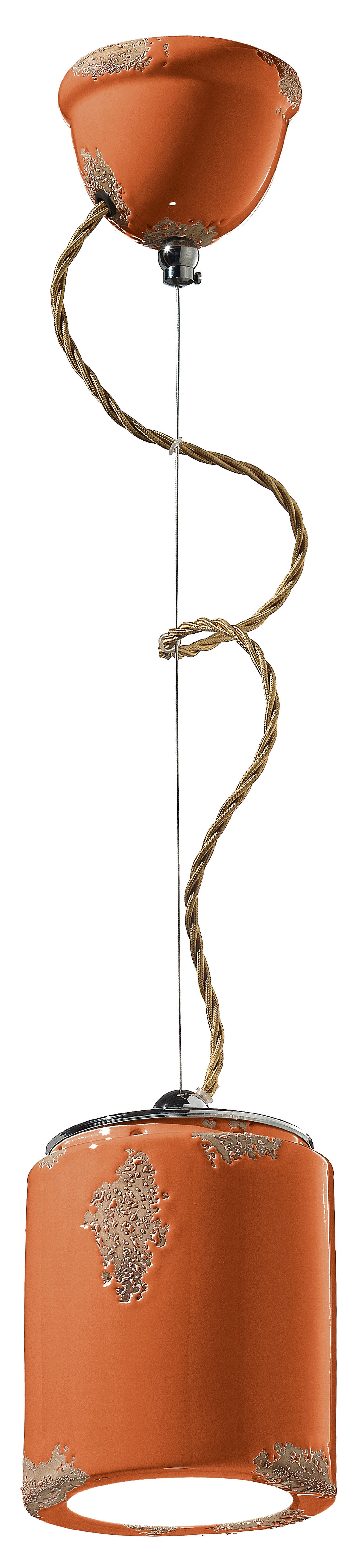 Lampe à suspendre céramique E27 ronde D : 12,5 cm H : max. 114 cm