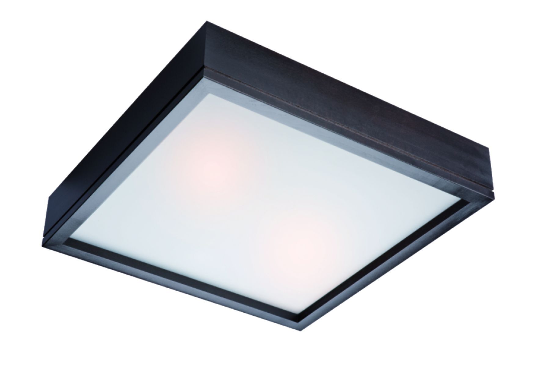 Plafonnier de salle à manger brun bois carré Deckenleuchte, Leuchte