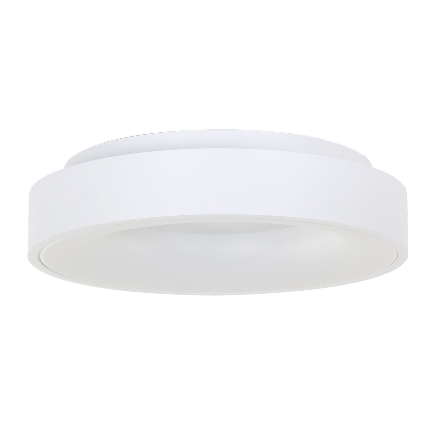 Plafonnier LED blanc métal plastique 40 W 2700 K