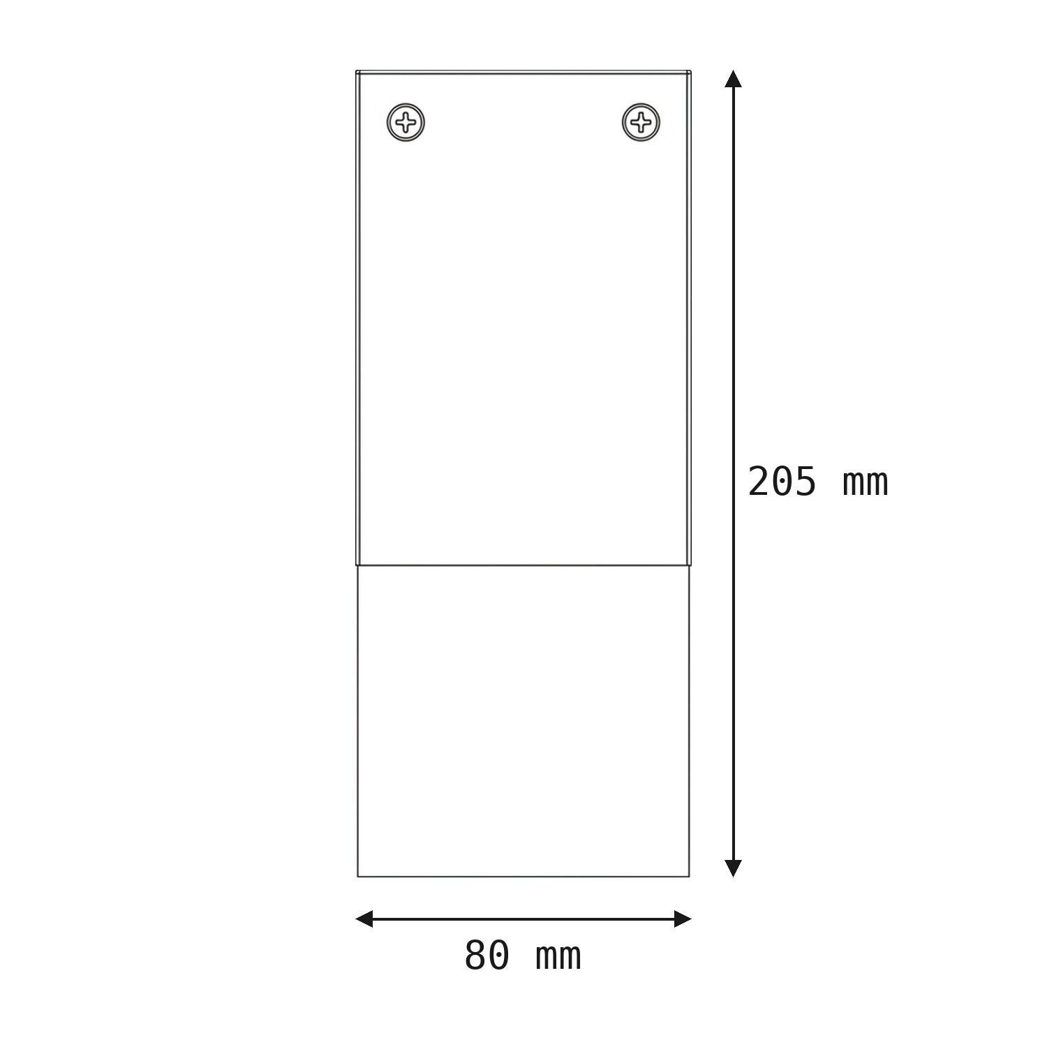 le51347-deckenleuchte-garten-terrasse-aussen-kunststoff-aluminium-modern-e27-ip44-schwarz-05 Korpusbehälter, Metallplatte, Schraubloch, 80x205mm, Aufbewahrungsbox