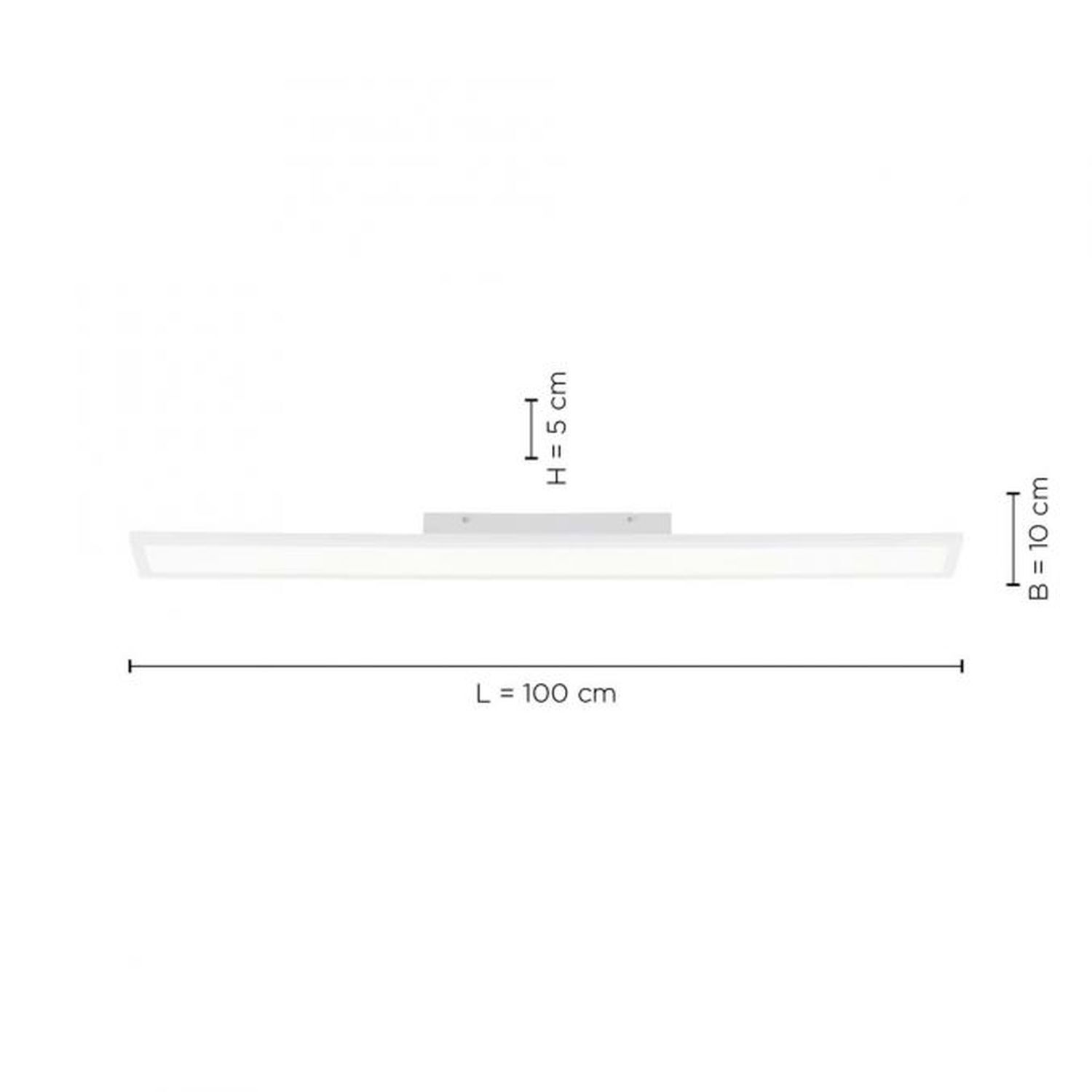 Lampe de plafonnier LED avec télécommande Dimmer 2900 lm Moderne