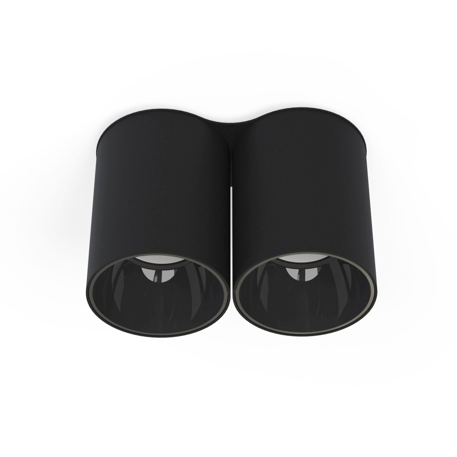 Wandleuchte, Twin-Spot, Schwarz, LED, Lichtquelle