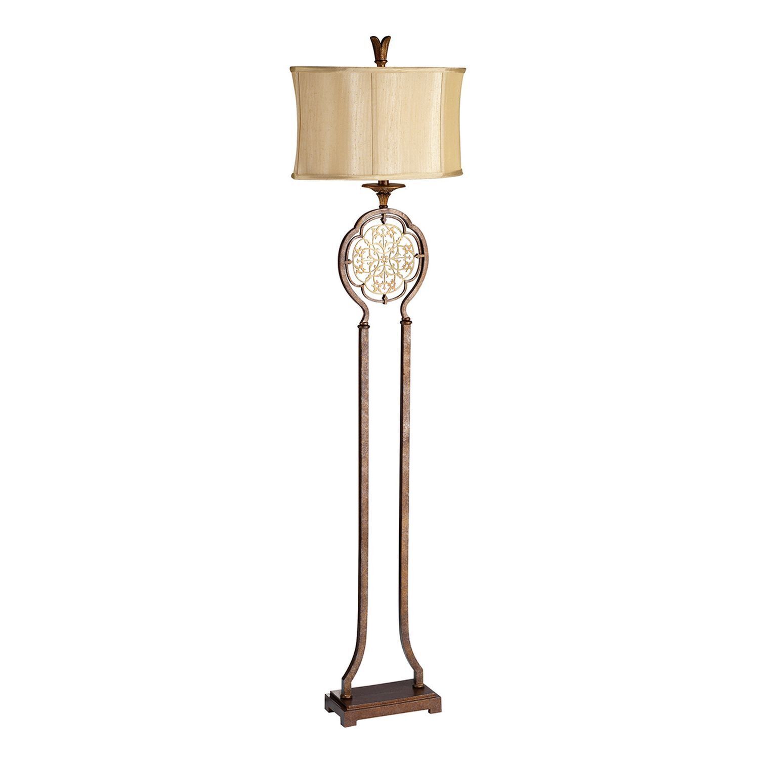 Lampadaire SAMEA Bronze 160cm Rustique Lampe de sol