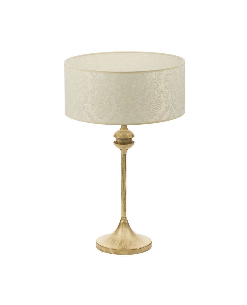 Lampe de table DAGNO Shabby Gold Ecru L:54cm Lampe