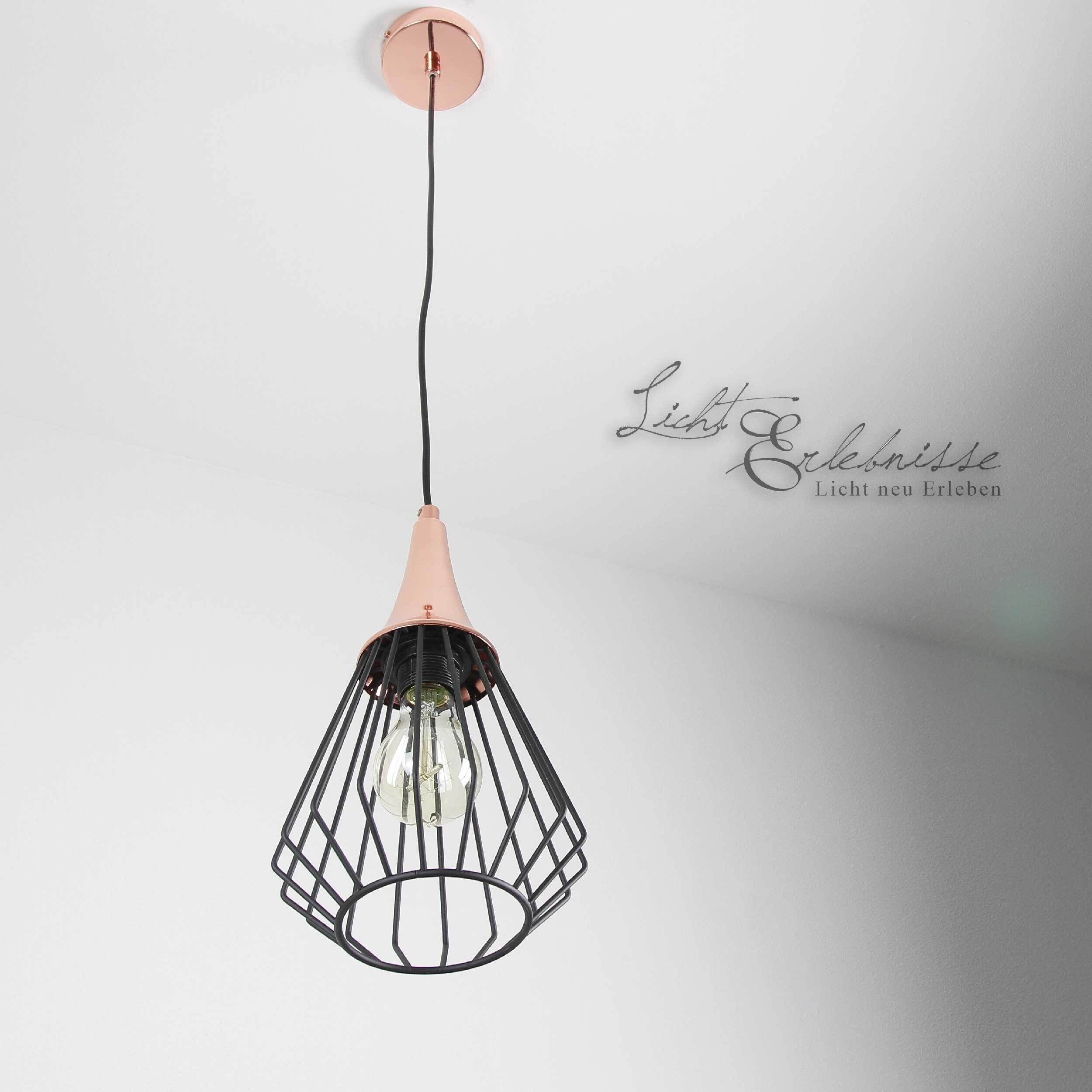 Lampe à suspendre en cuivre Leuchter, Lampe