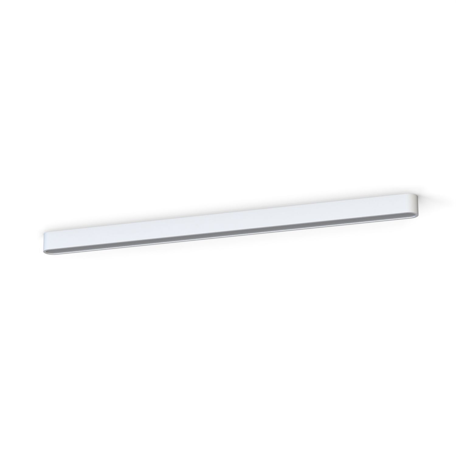 Plafonnier Blanc Aluminium 125 cm de long T8 LED 3000 K 3200 lm