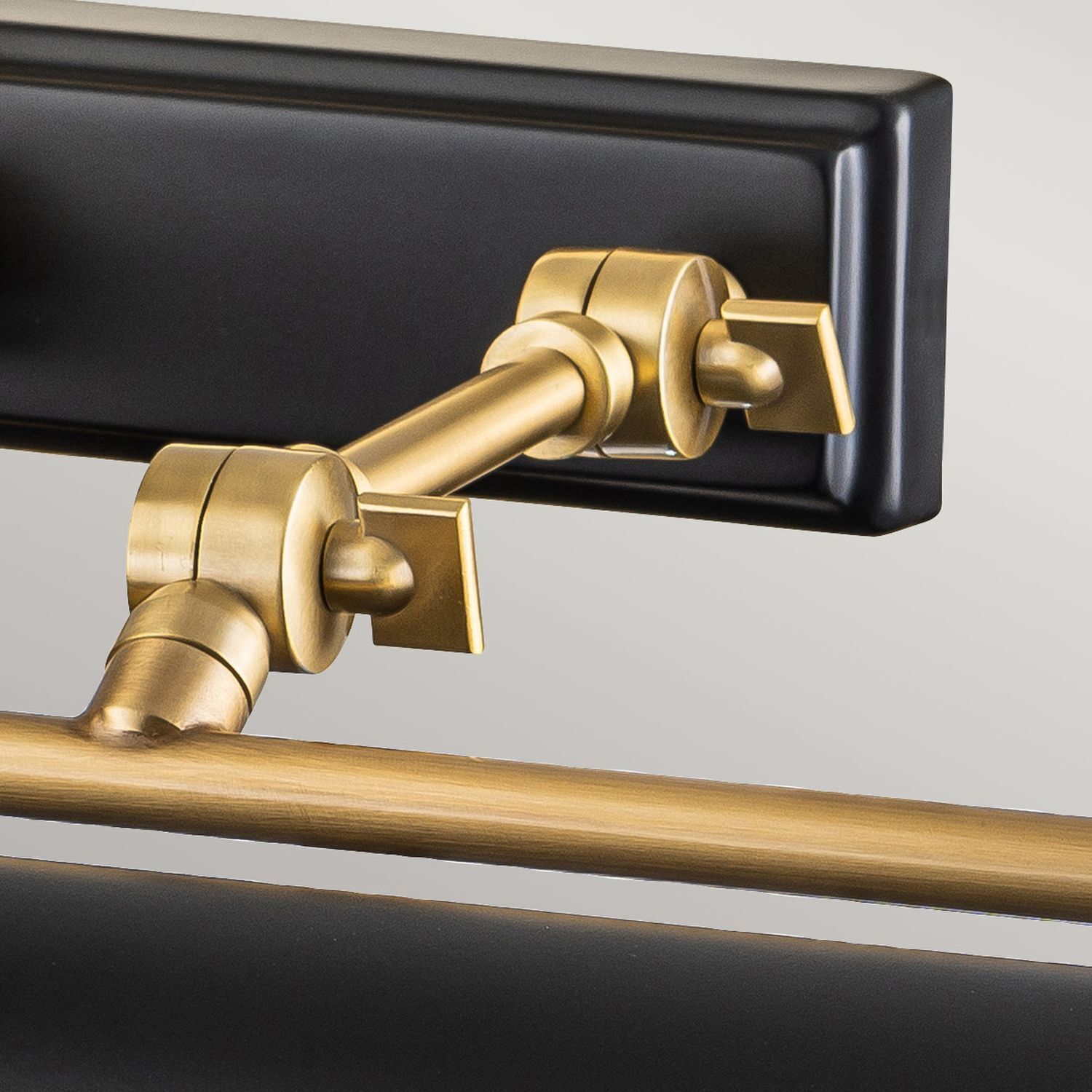 Lampe à tableau noir laiton antique réglable 70 cm PAIGE Bronze, Sinken, Waschbeckenhahn, Griff