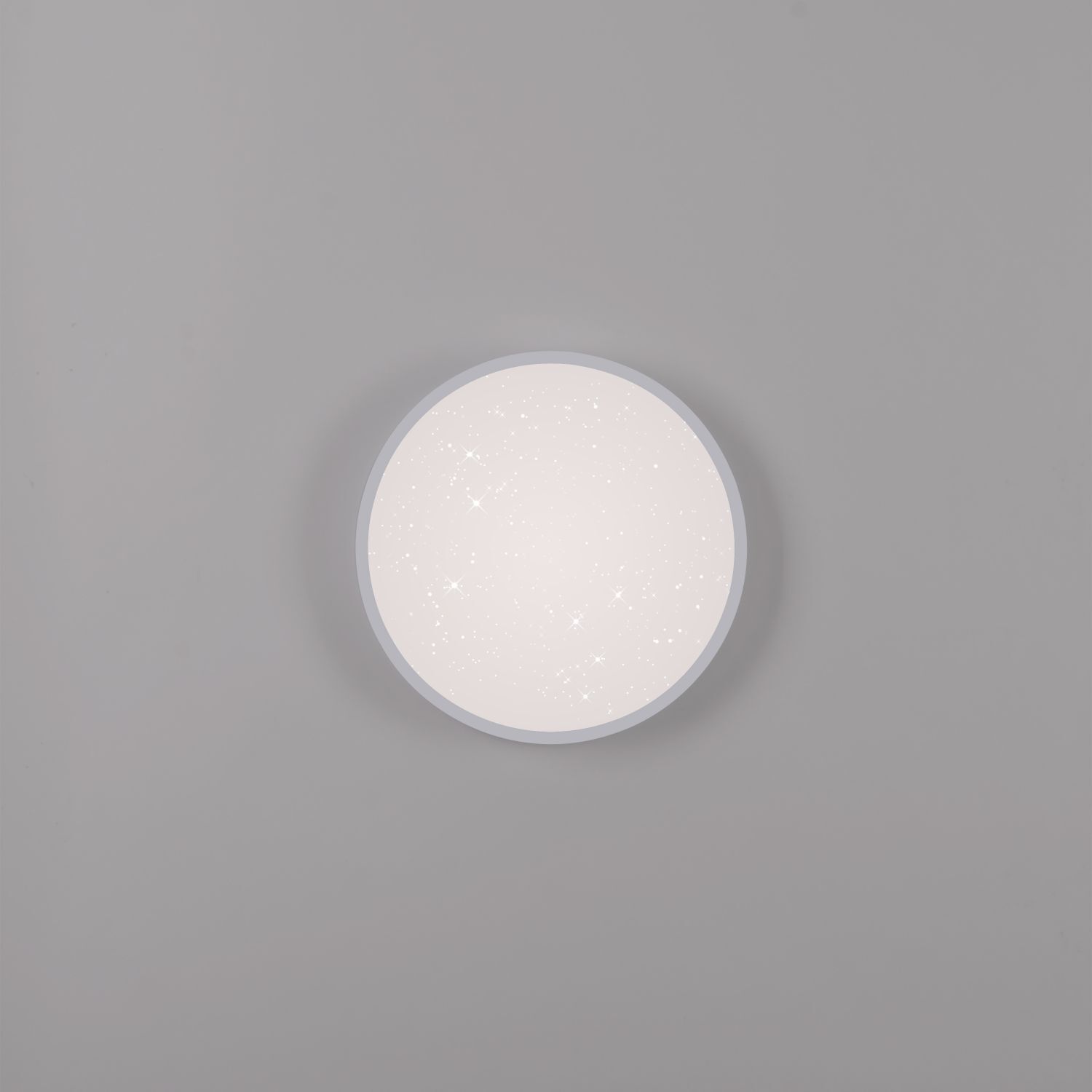 Plafonnier LED Ciel étoilé argent 1380 lm dimmable
