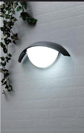 Luminaire extérieur noir blanc IP44 faible éblouissement REMA