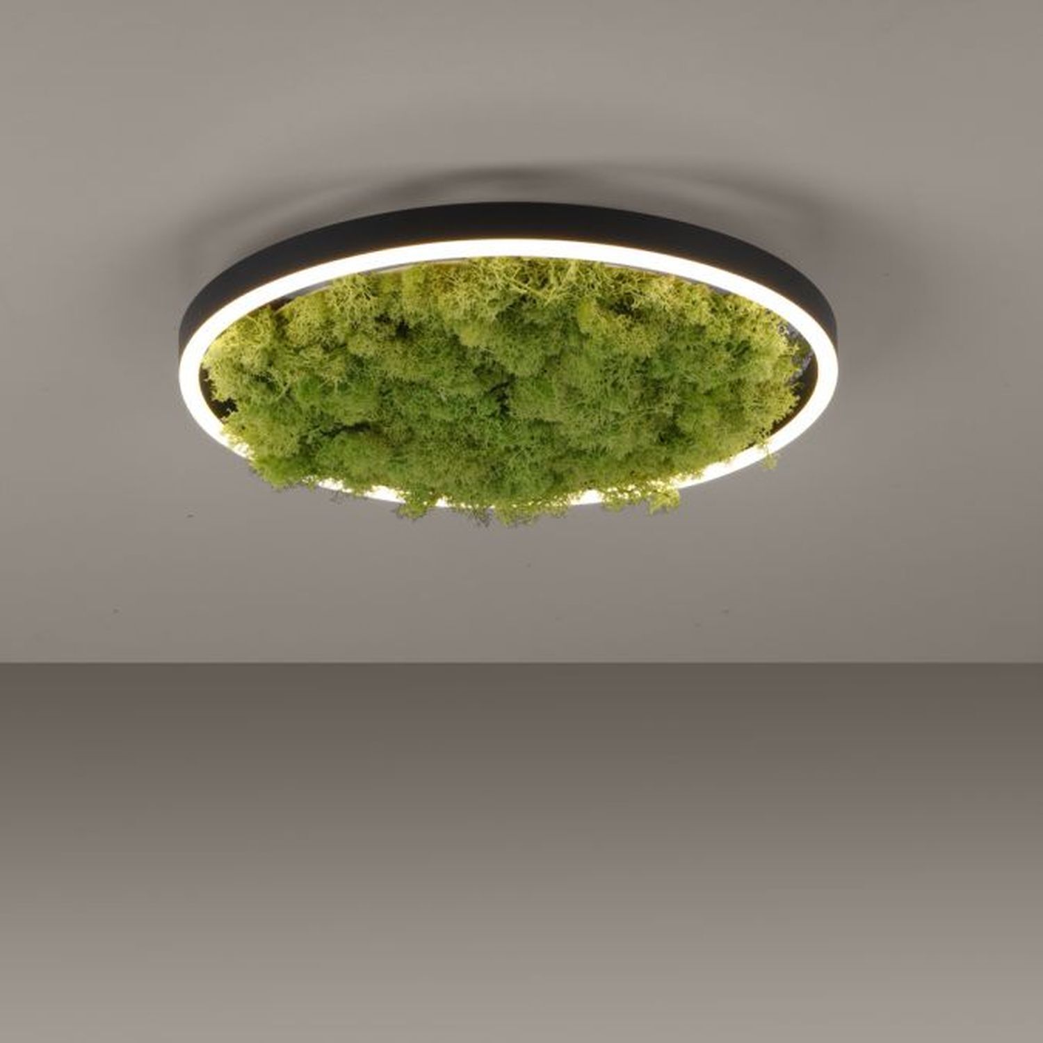 Lampe de plafonnier LED Mousse Noir 3000 K 2650 lm dimmable