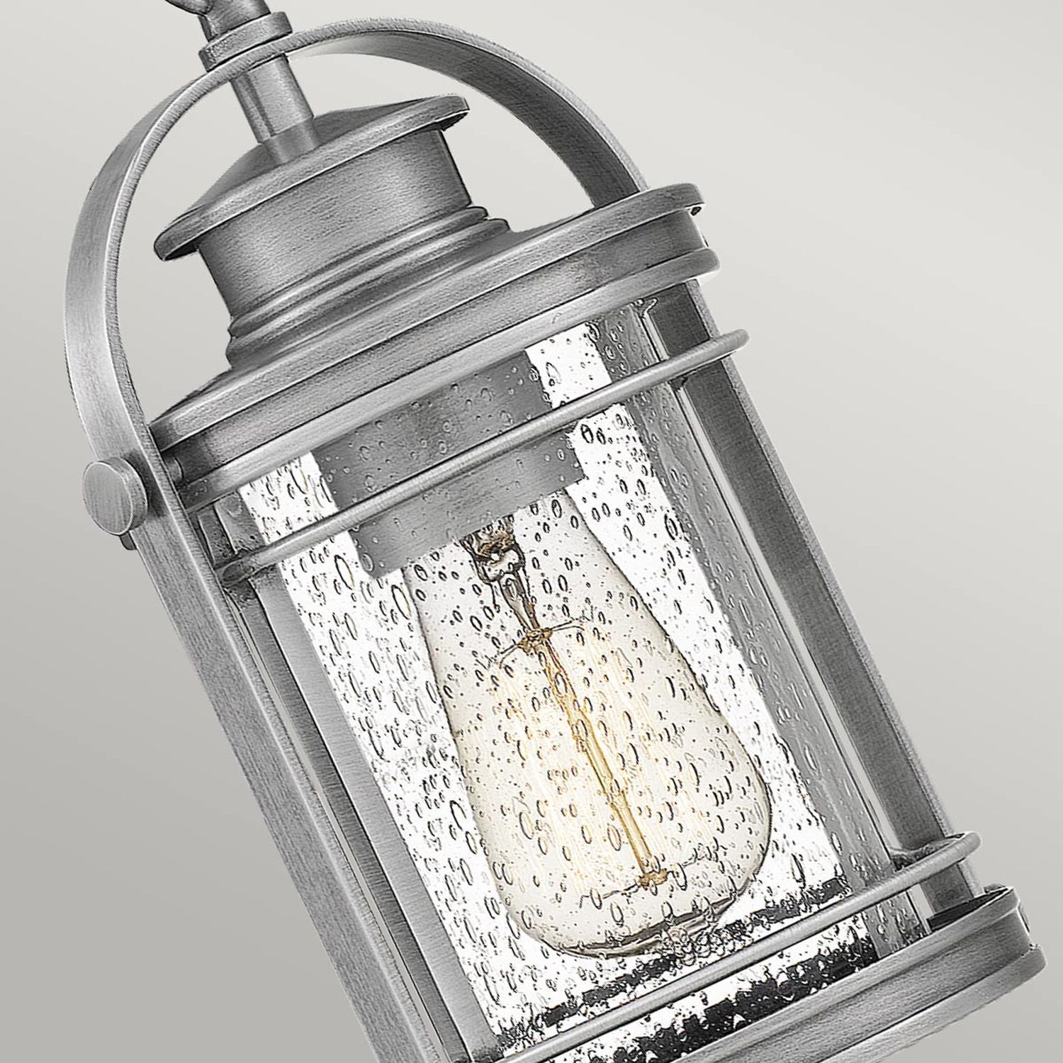 Lampe d'extérieur suspendue verre alu E27 IP44 réglable en hauteur Maritim
