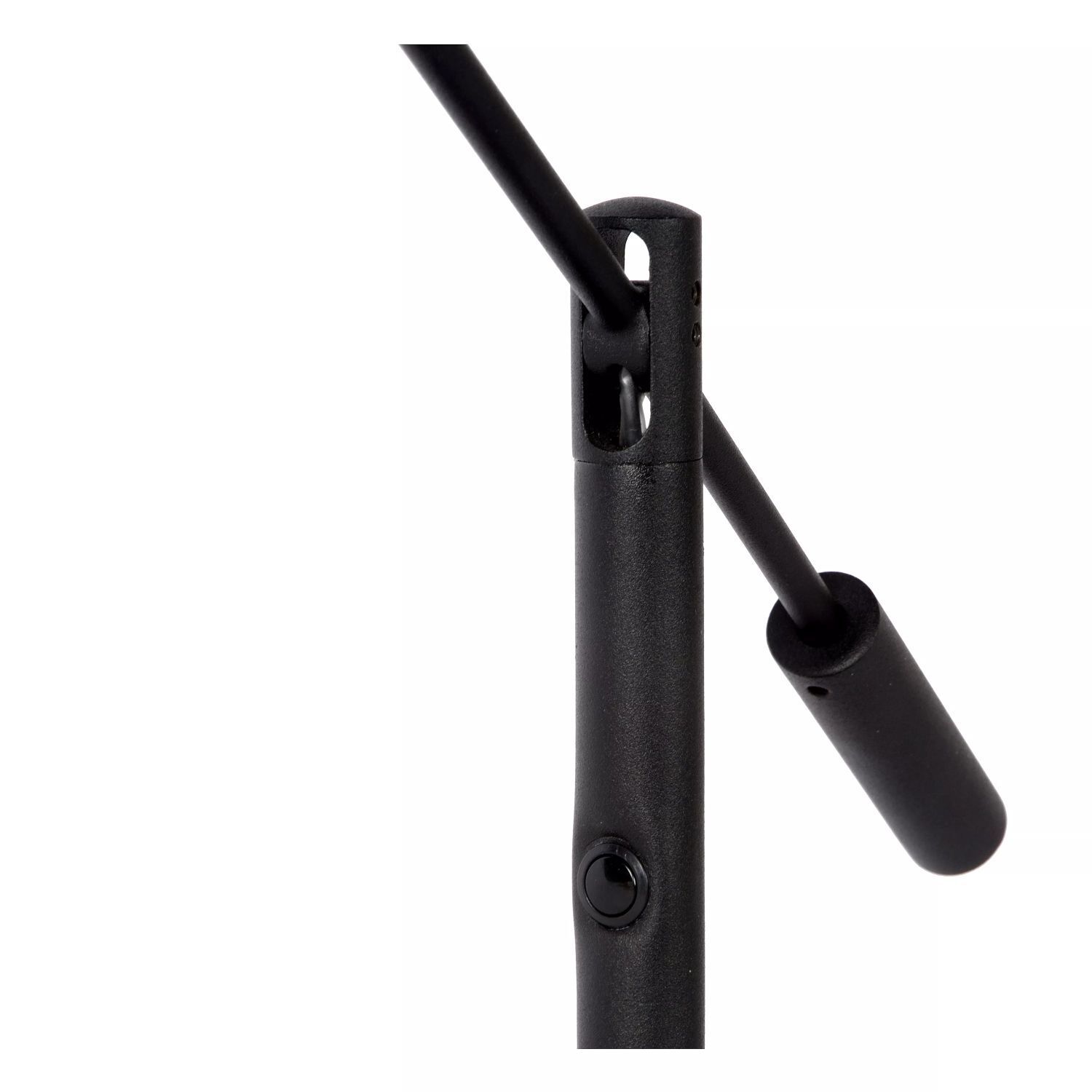 LED Schreibtischlampe Metall Schwarz 50 cm beweglich Elektrisches Gerät, Mikrophon, Schlagstock, Stock