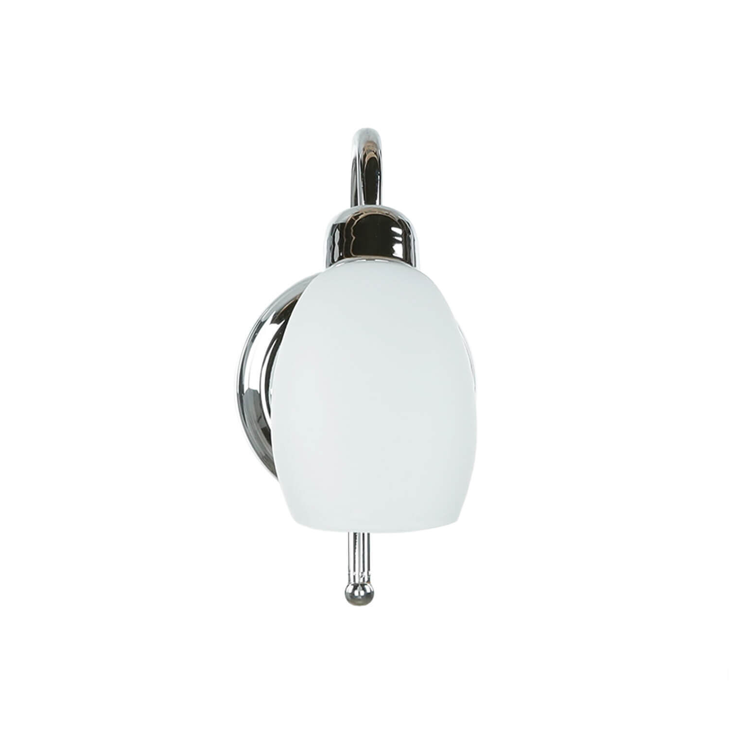 Lampe de salle de bain chrome laiton véritable E14 inoxydable ISMENE