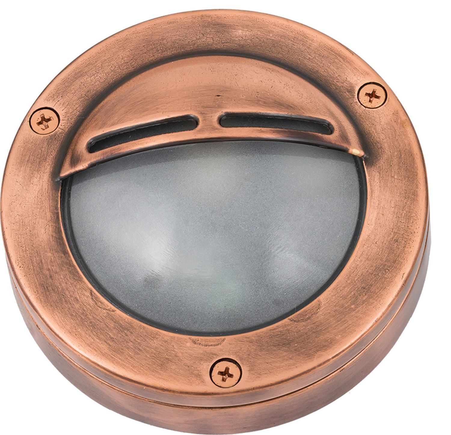 Wandlampe Außen Rund Kupfer Maritim Echt-Messing Fenster